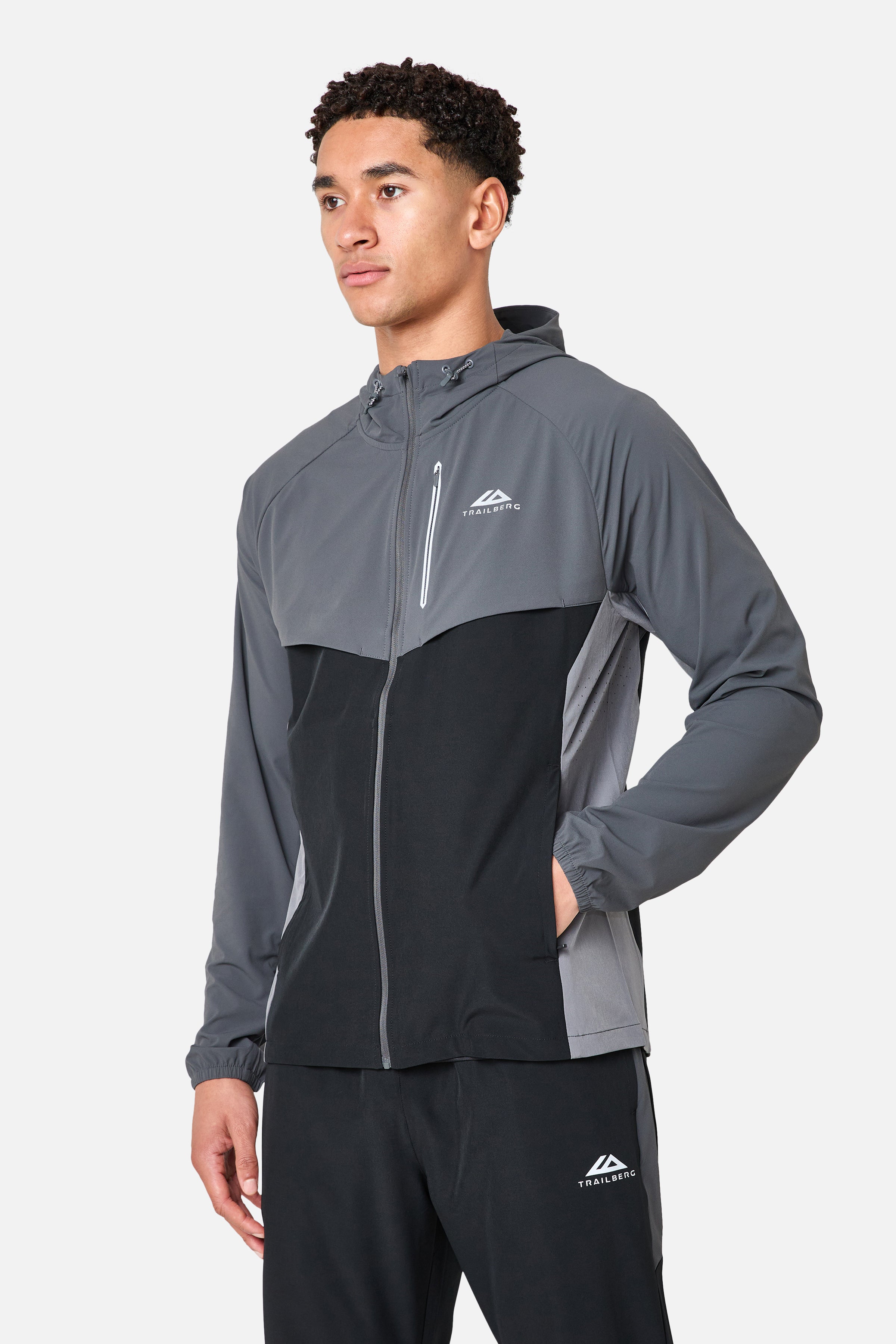 SS26 Cloud Tracksuit - Black/Volcano Grey