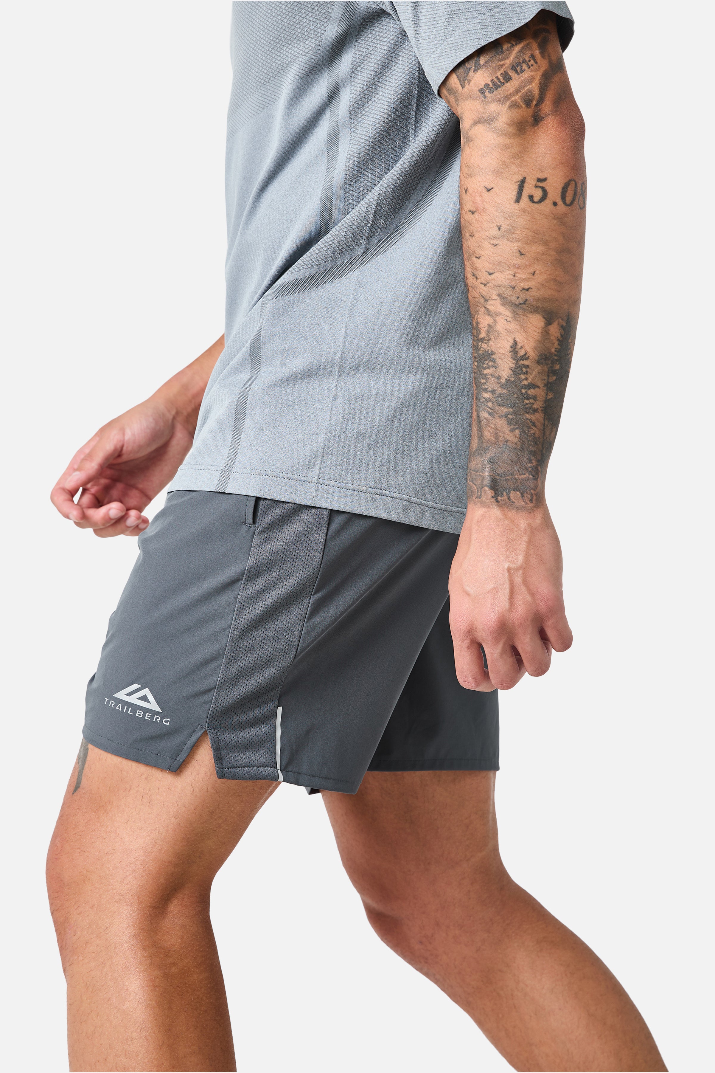 Fusion Seamless Essentials Twinset - Graphite Grey