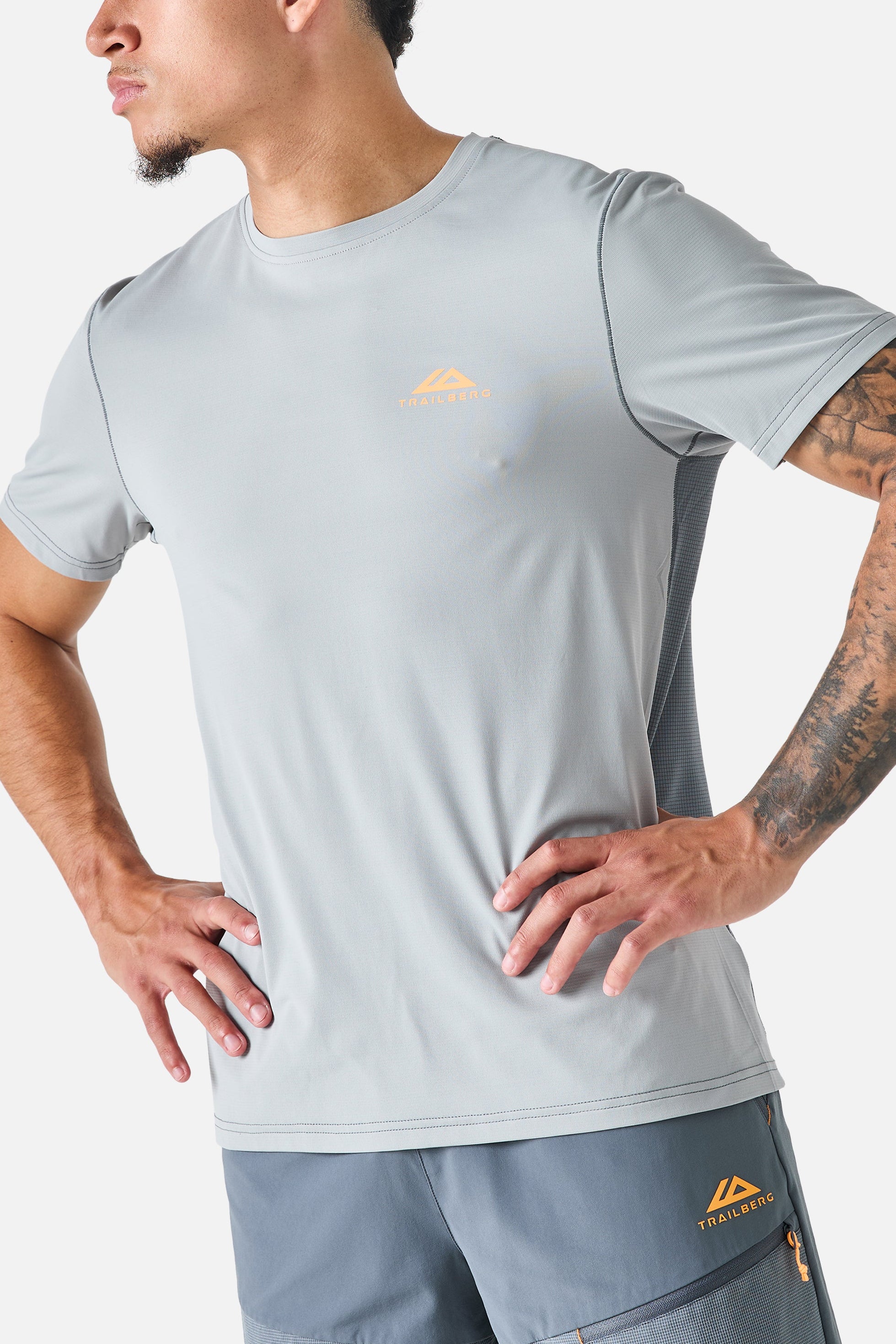 Nucleus Outdoor Tee - Lunar Grey/Ash Grey