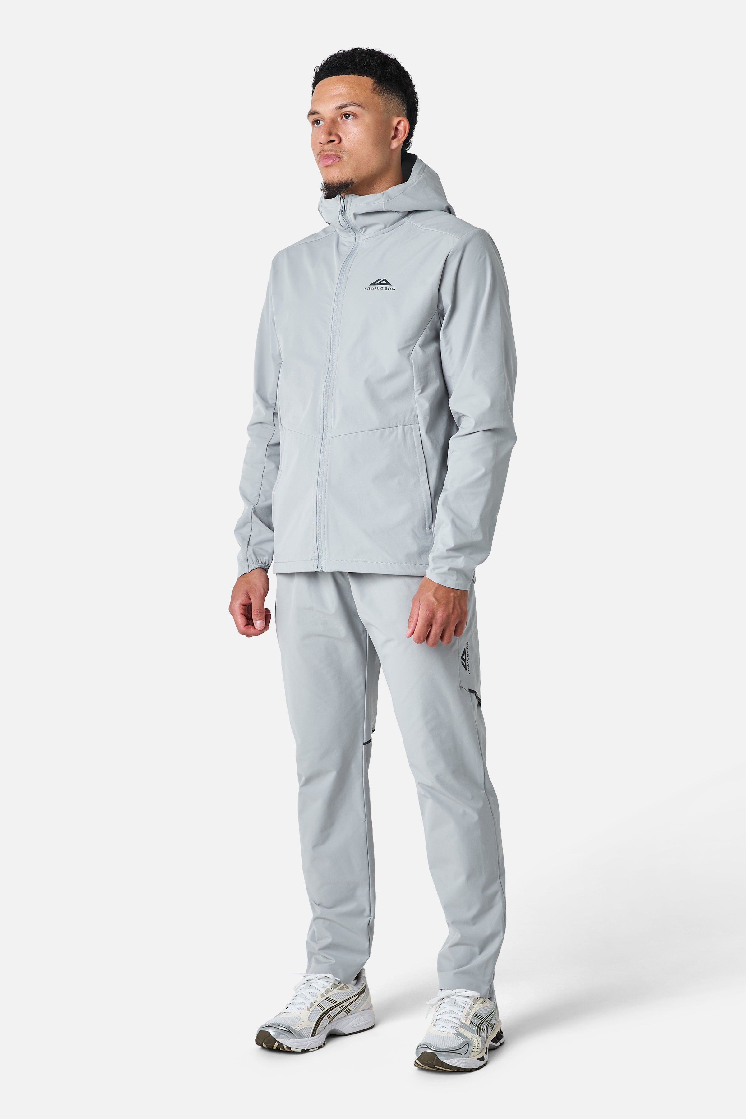 Velocity Tracksuit - Lunar Grey