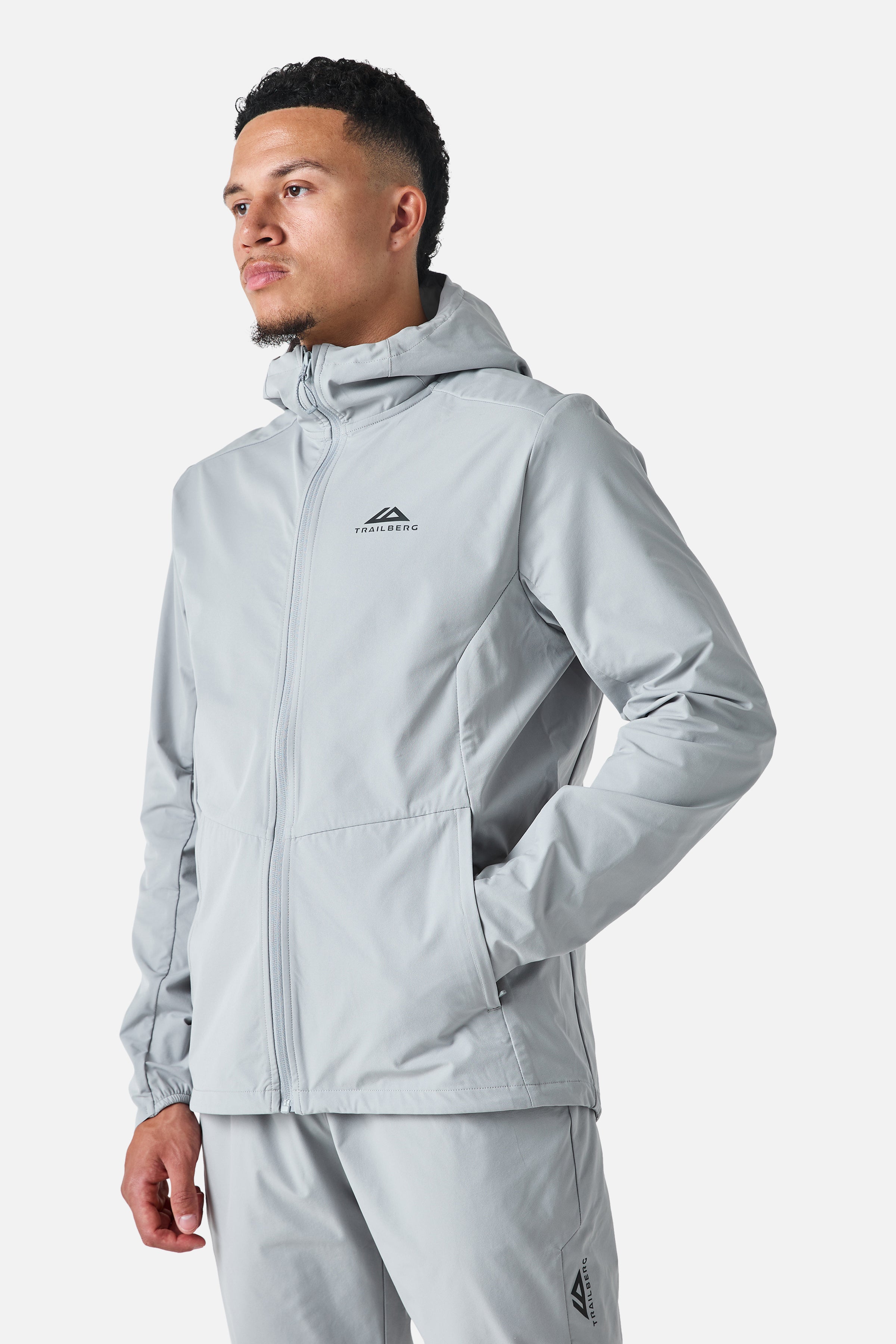 Velocity Tracksuit - Lunar Grey