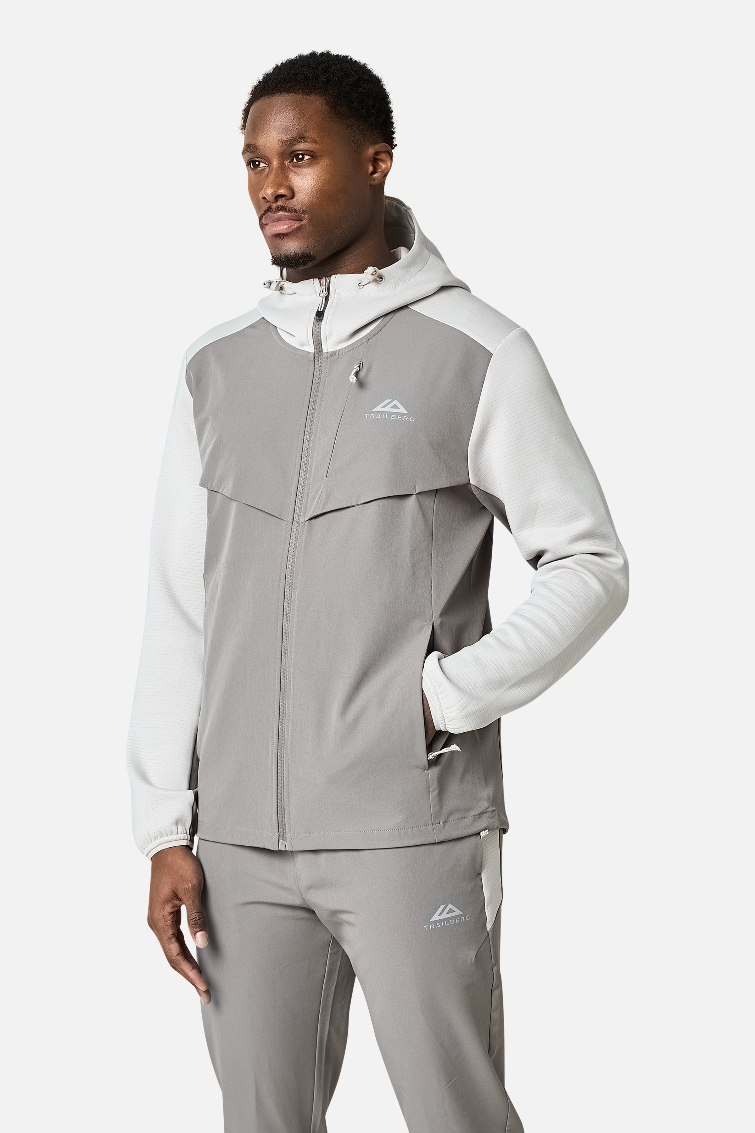 Rapid Dash 2.0 Tracksuit - Mocha/Pebblestone
