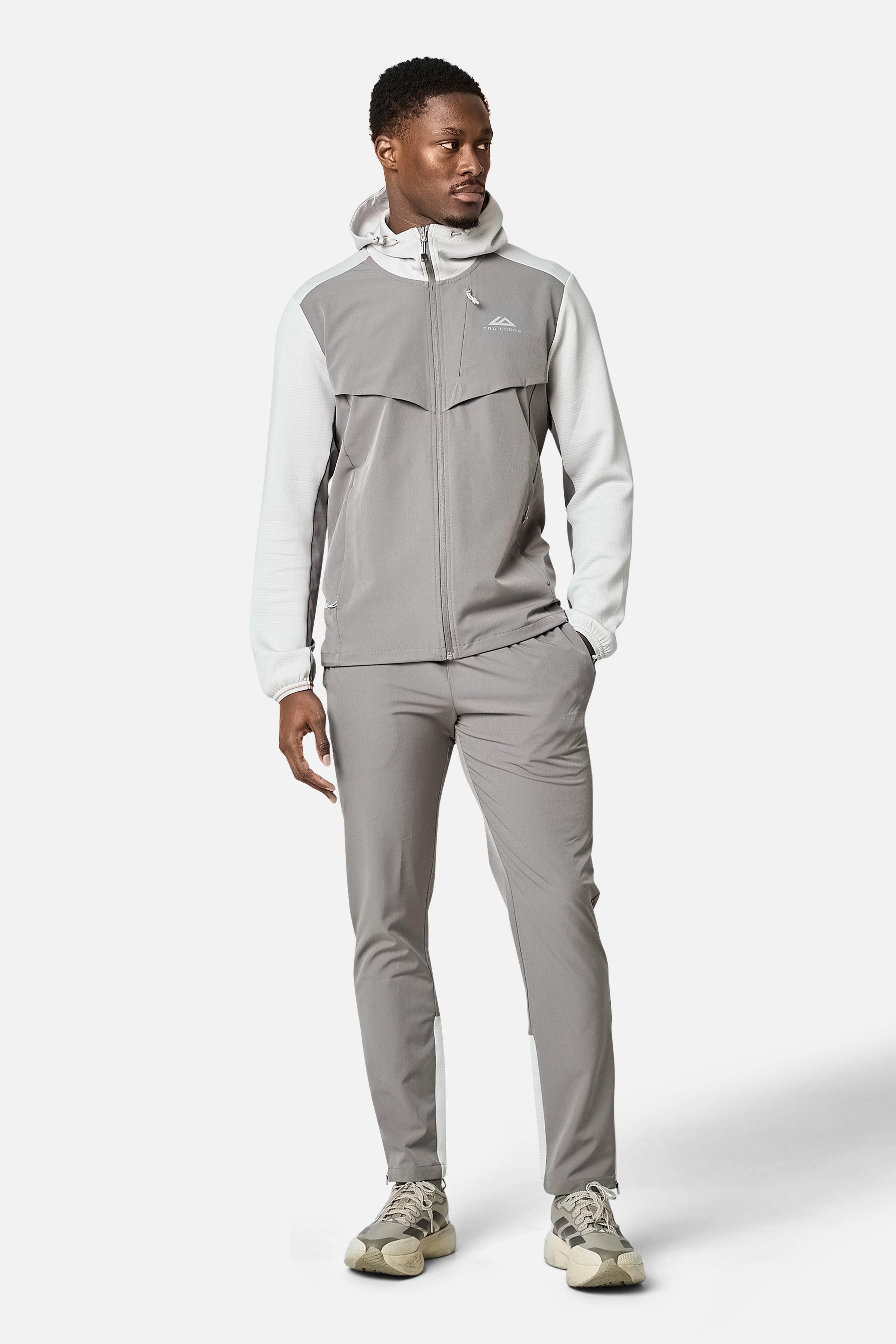 Rapid Dash 2.0 Tracksuit - Mocha/Pebblestone