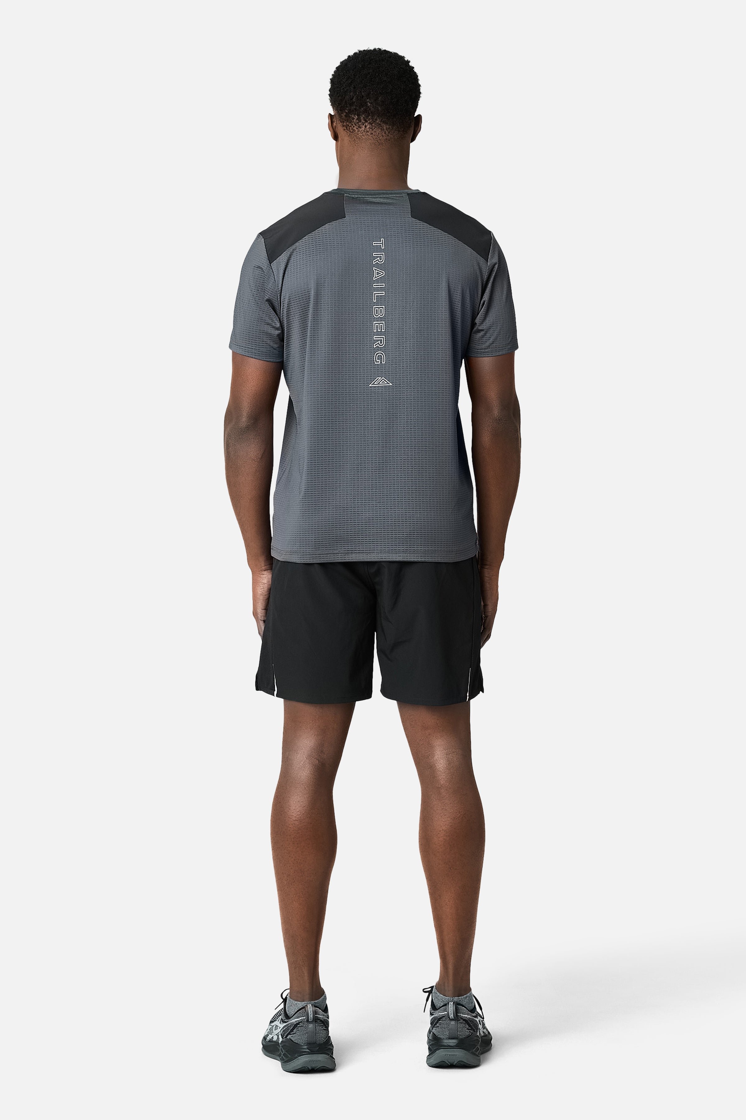 Rapid Dash 2.0 Tee - Volcano Grey/Black