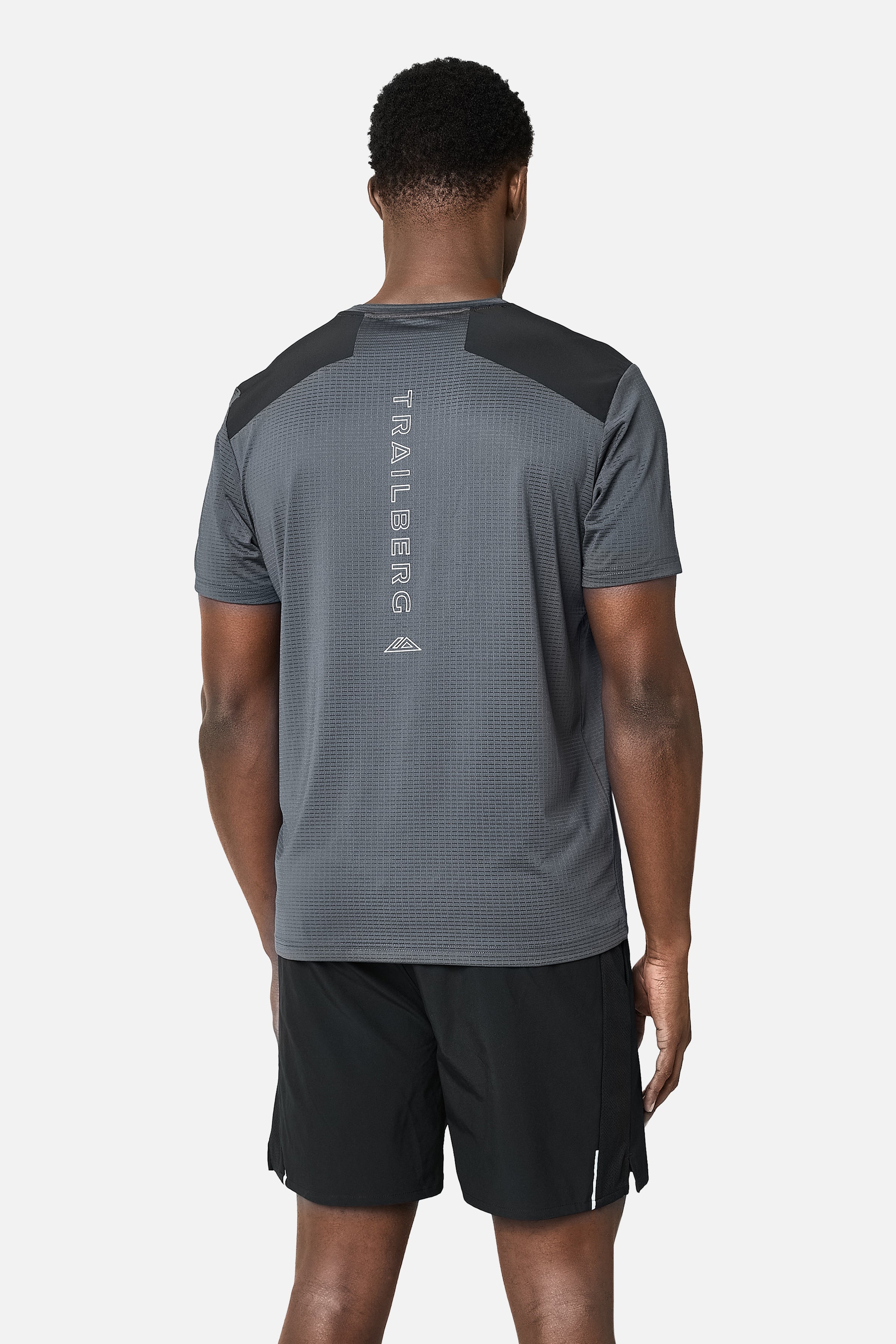 Rapid Dash 2.0 Tee - Volcano Grey/Black
