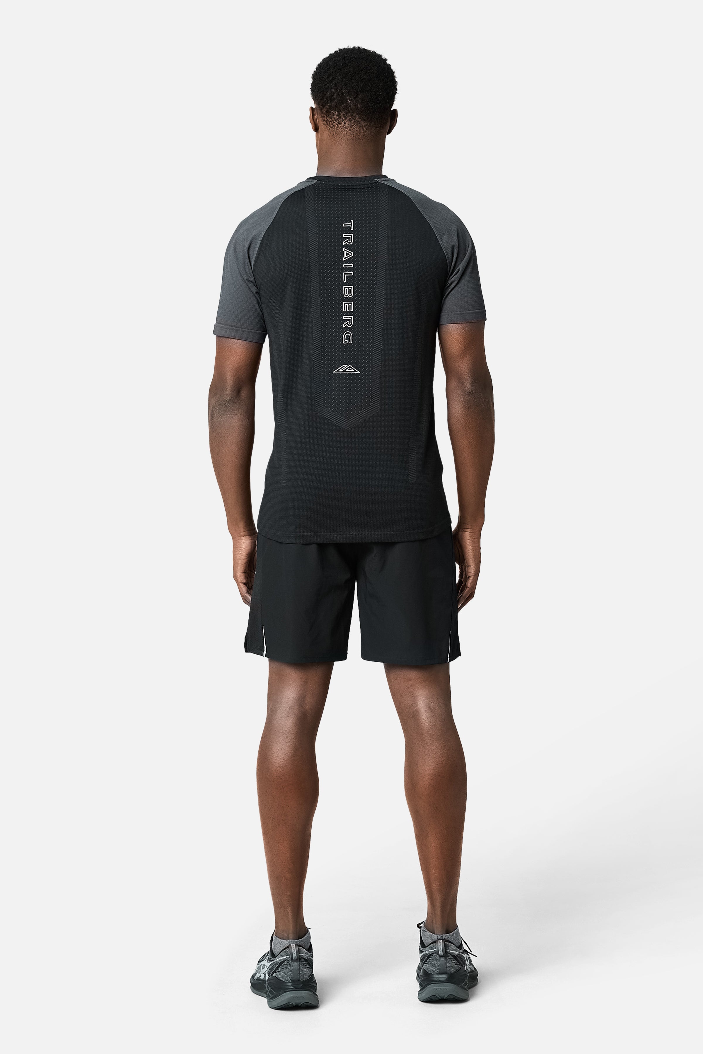 Rapid Dash Seamless Twinset - Volcano Grey/Black