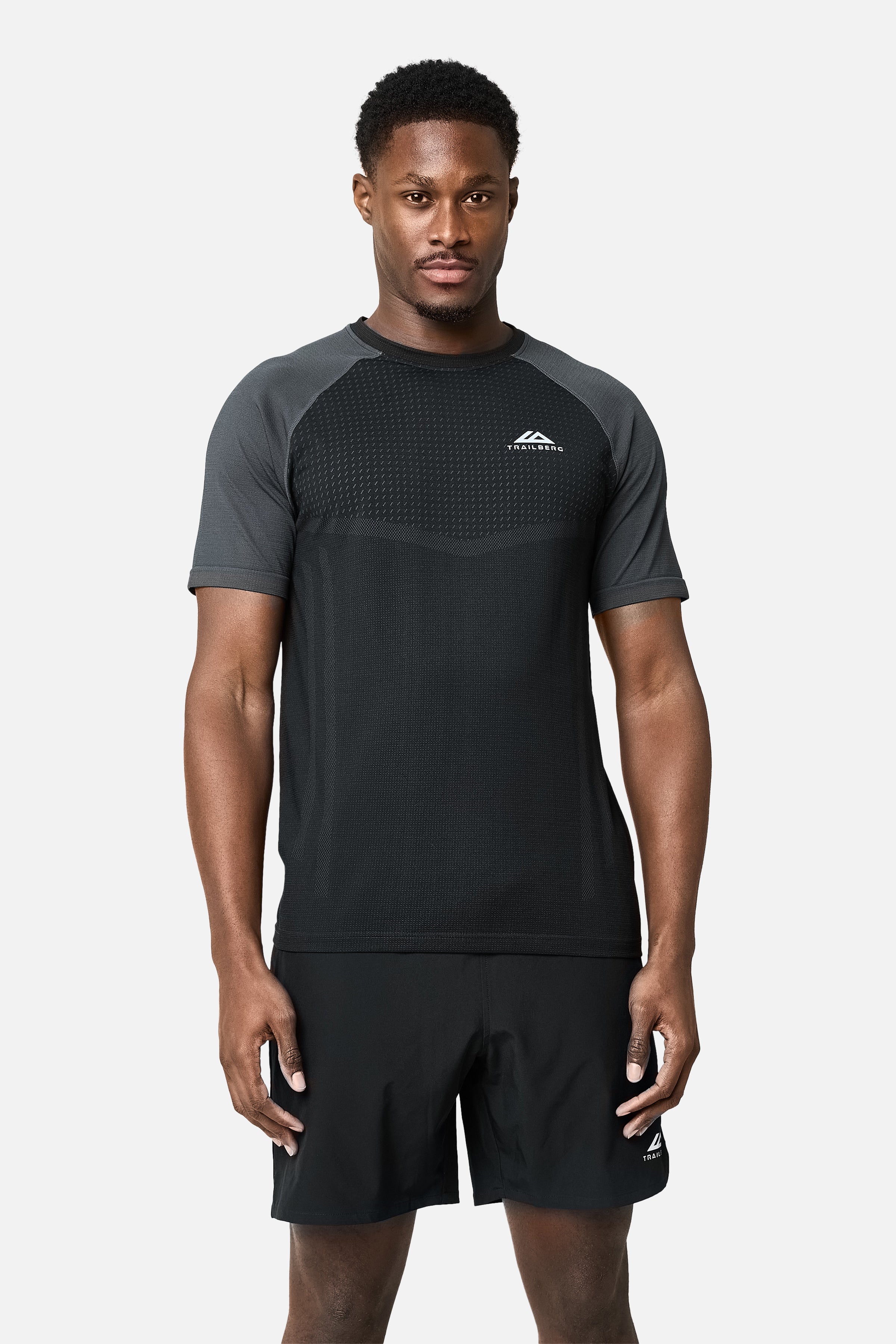 Rapid Dash Seamless Twinset - Volcano Grey/Black