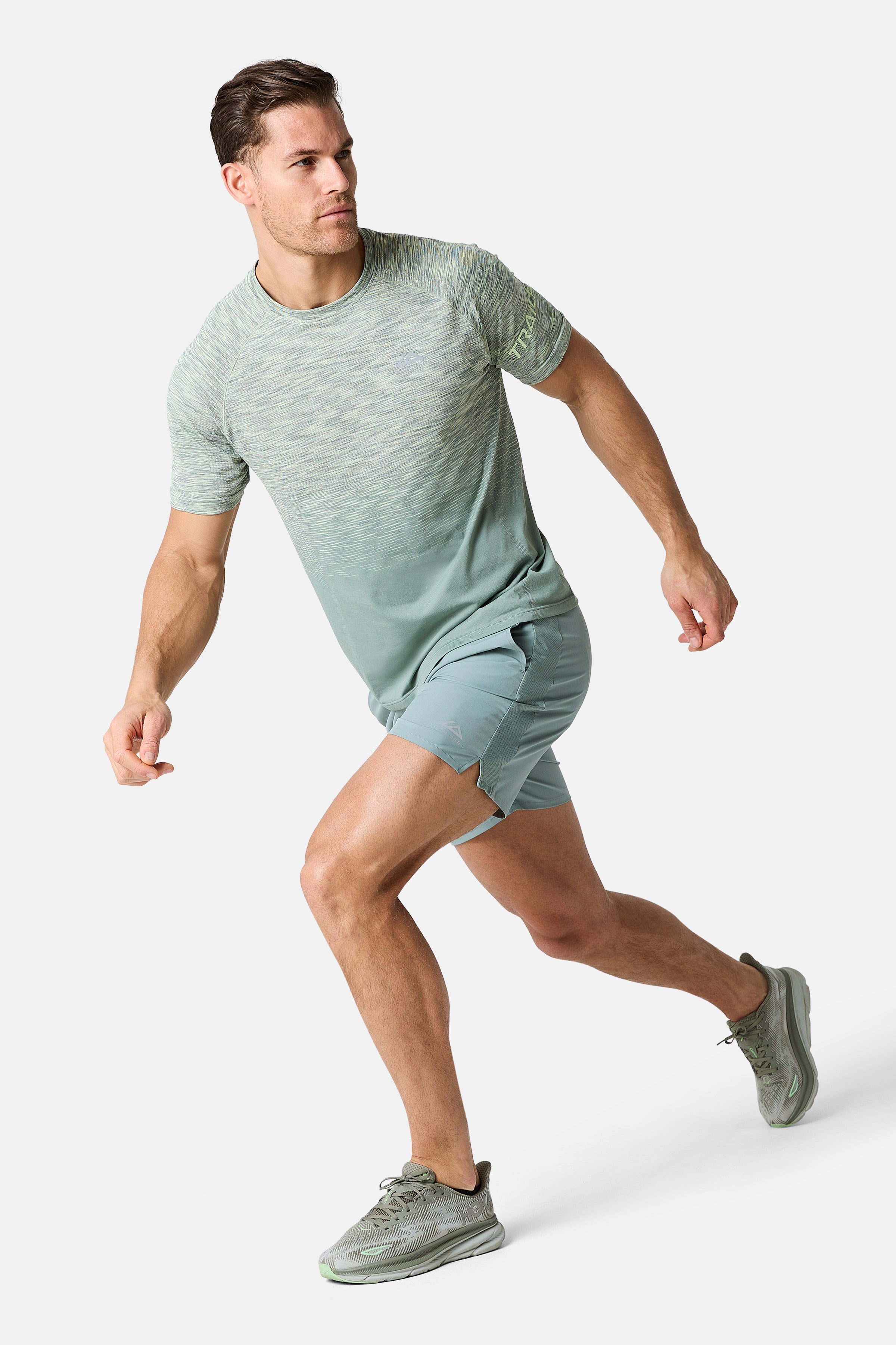 Arc Seamless Essentials 2.0 Twinset - Willow Green