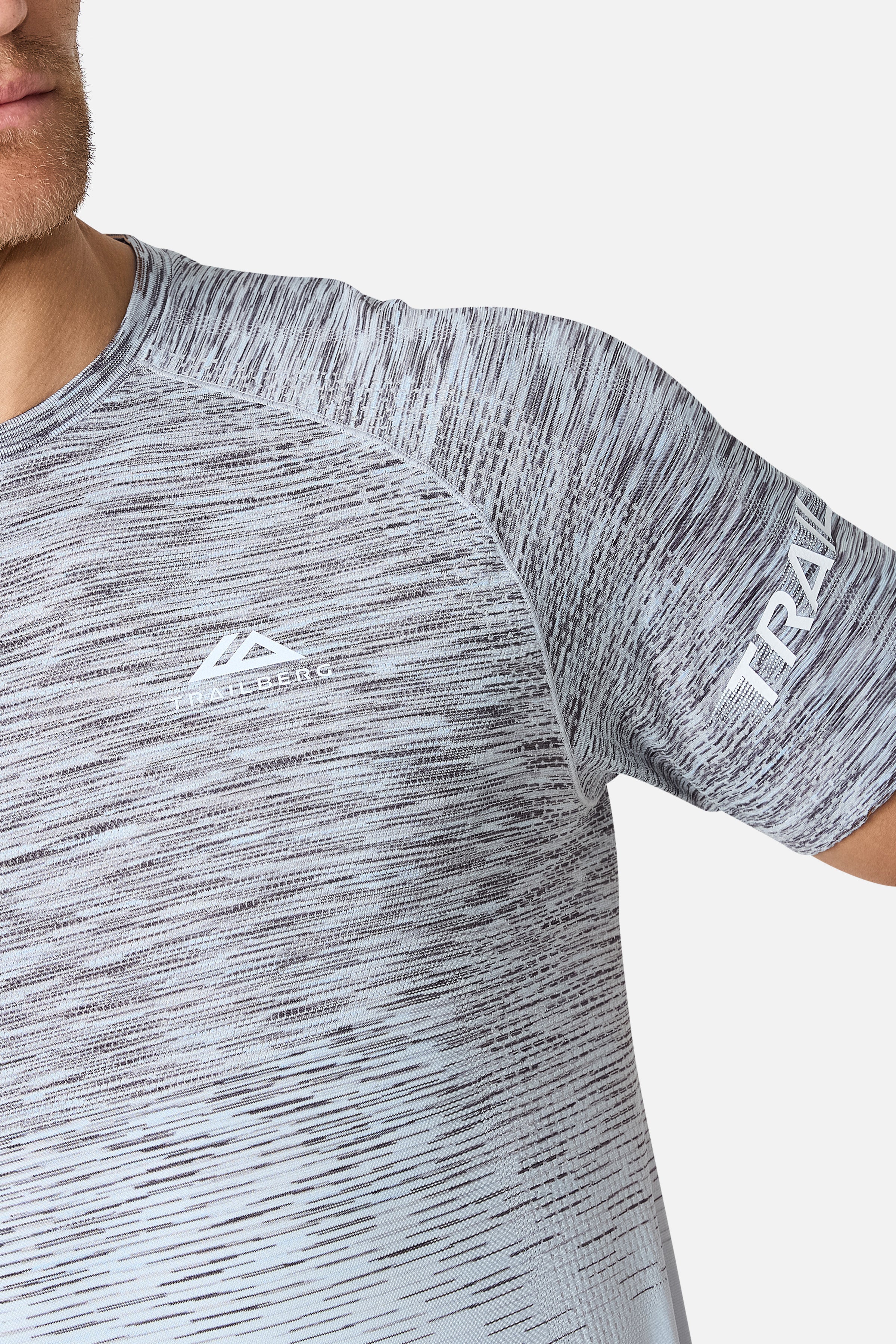 Arc Seamless Tee - Ice Blue/Nightfall Grey/Fog Whisper/Lunar Grey