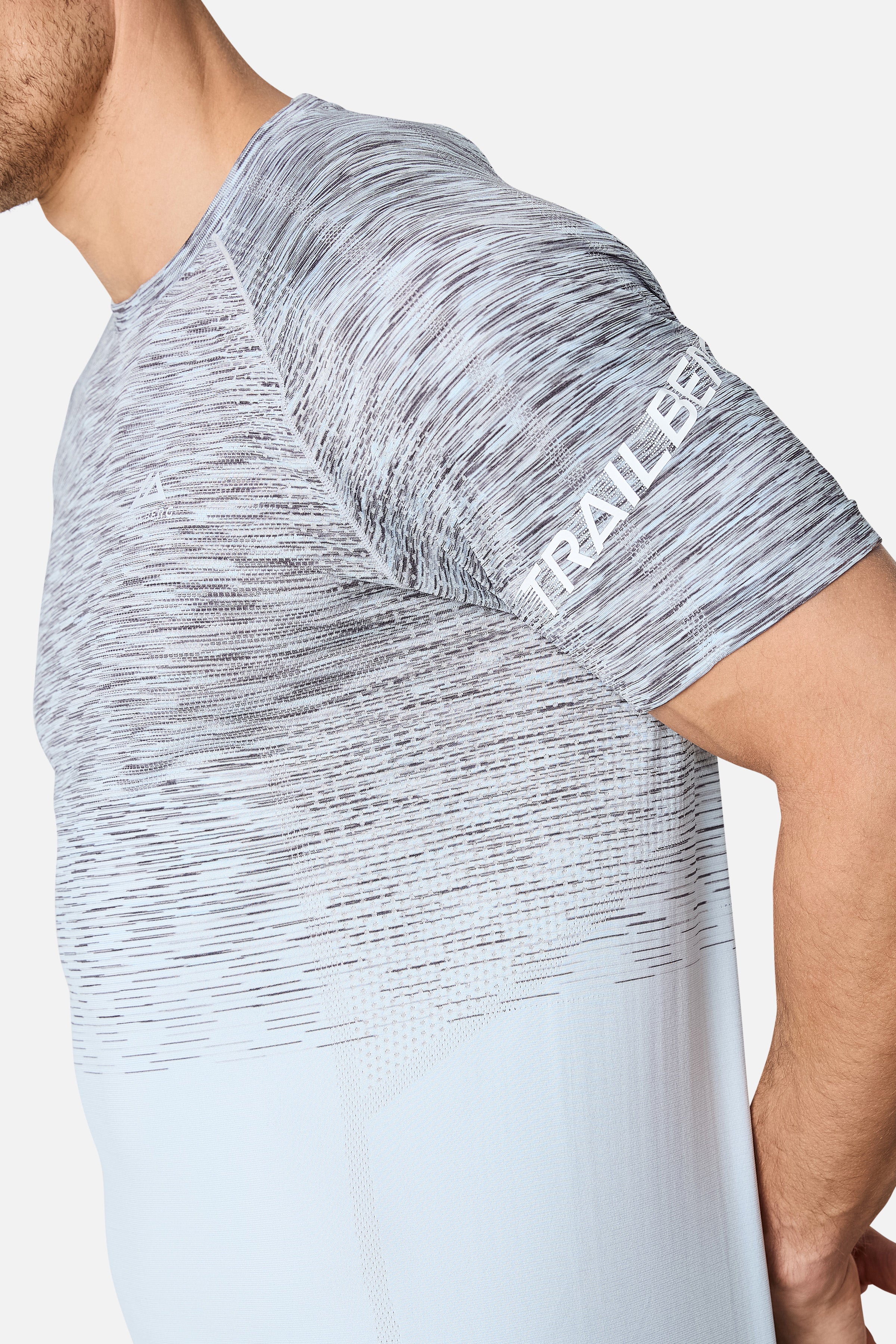 Arc Seamless Tee - Ice Blue/Nightfall Grey/Fog Whisper/Lunar Grey
