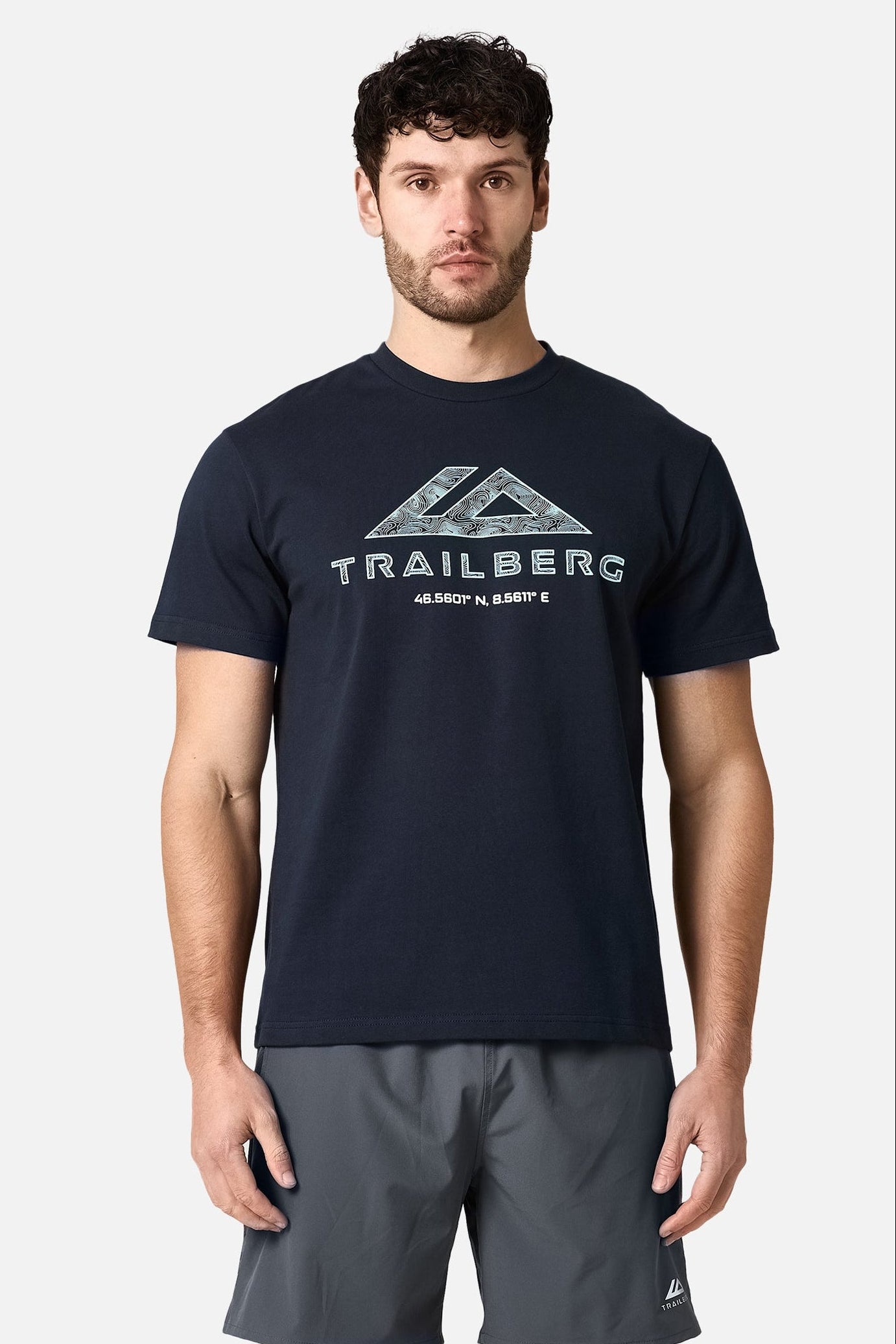 Valley Tee Essentials 2.0 Twinset - Navy/Storm Grey