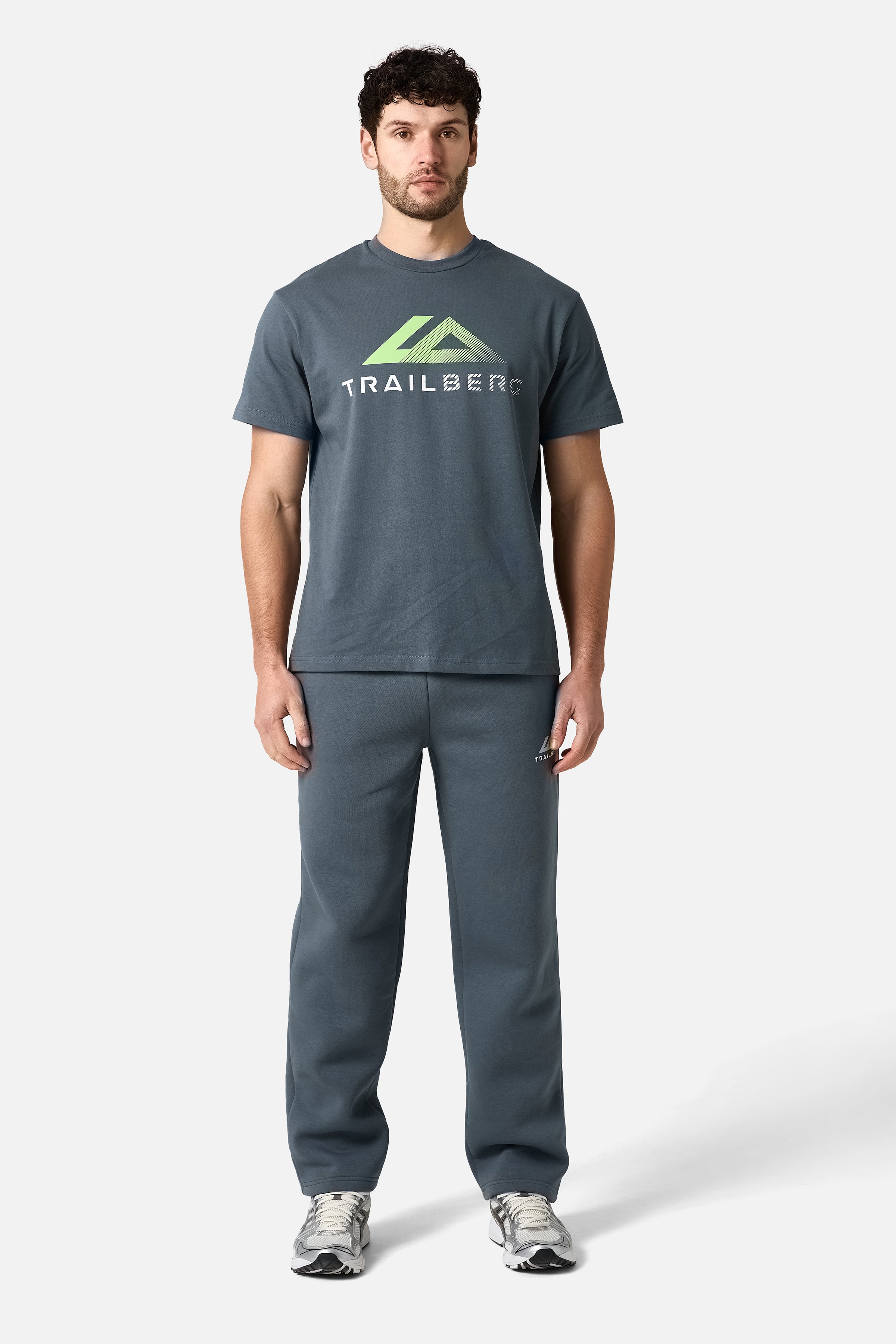 Fraction Tee - Storm Grey