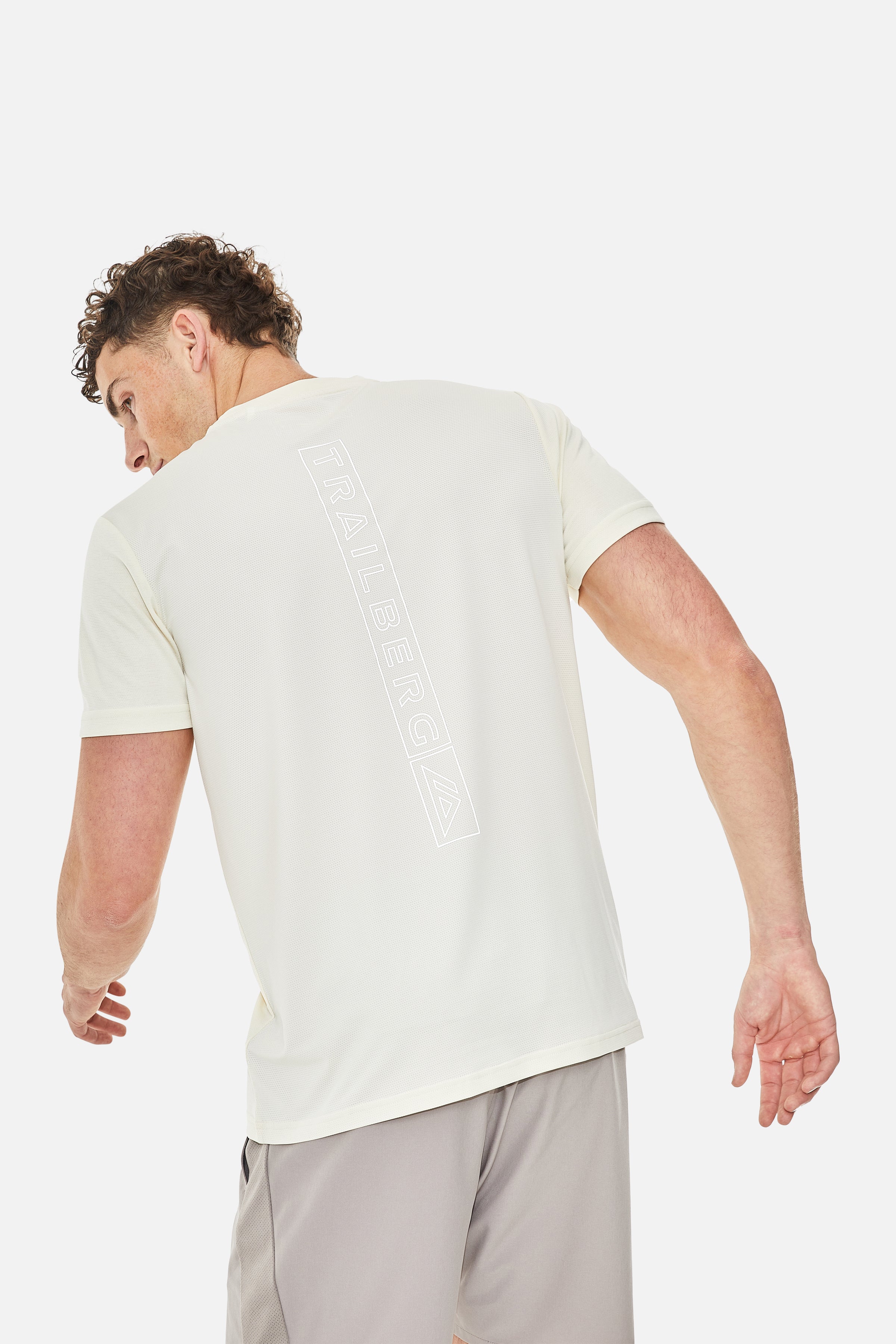 Crest Tee - Dune White