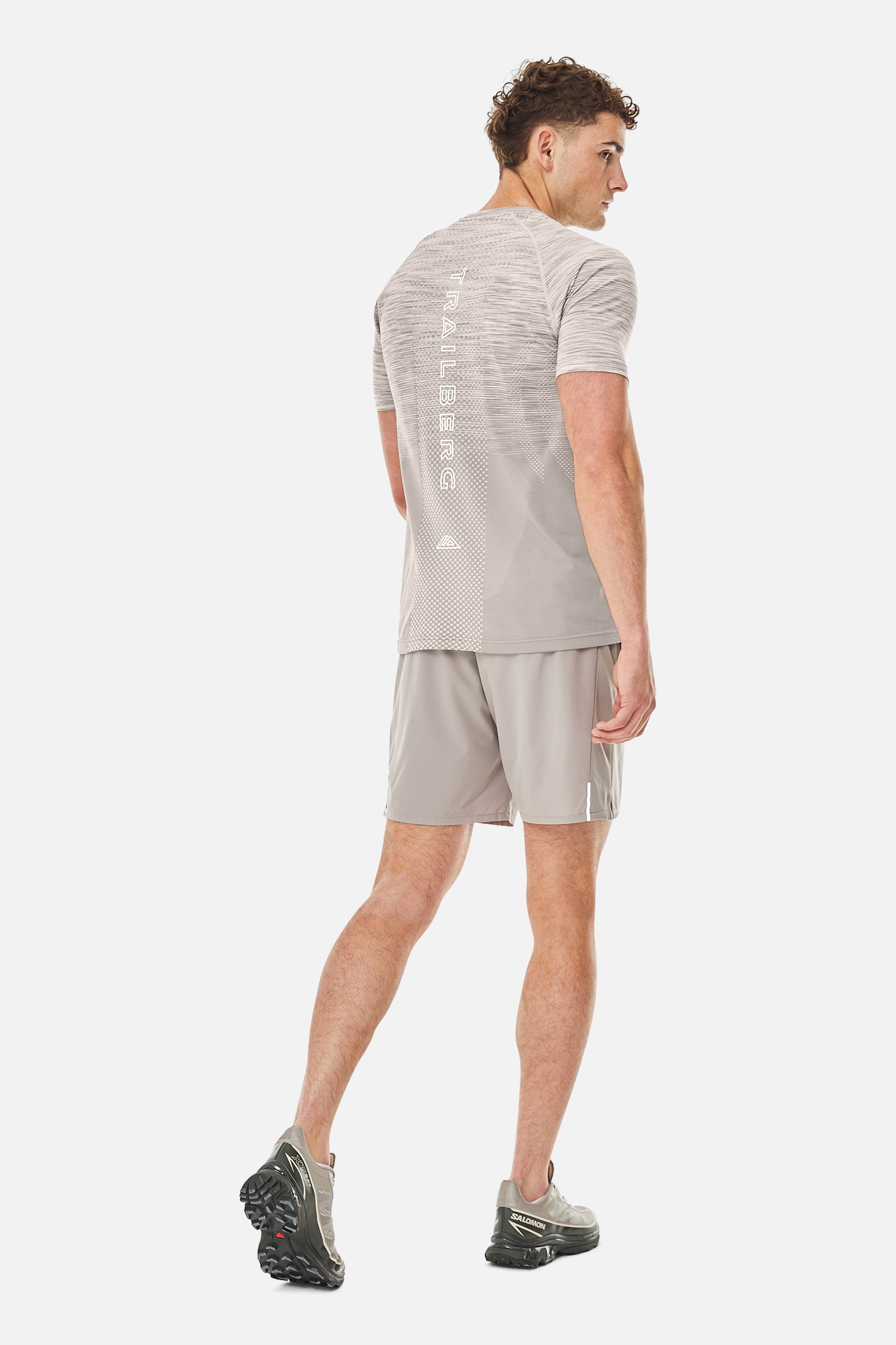 Apex Seamless Tee - Pale Taupe/Fossil Brown/Desert Sand/Earth Stone