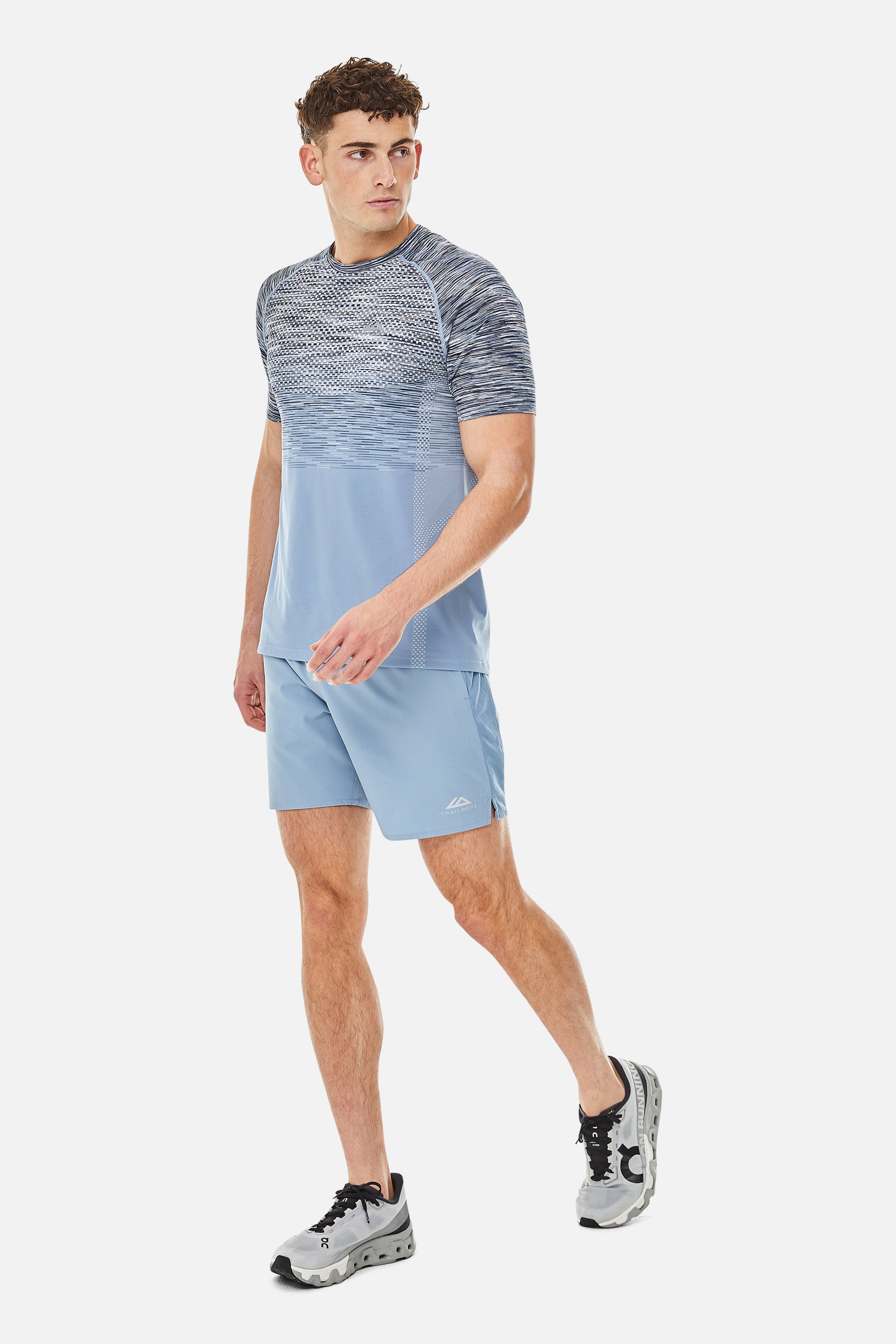 Apex Seamless Essentials 2.0 Twinset - Washed Indigo/Eclipse Blue