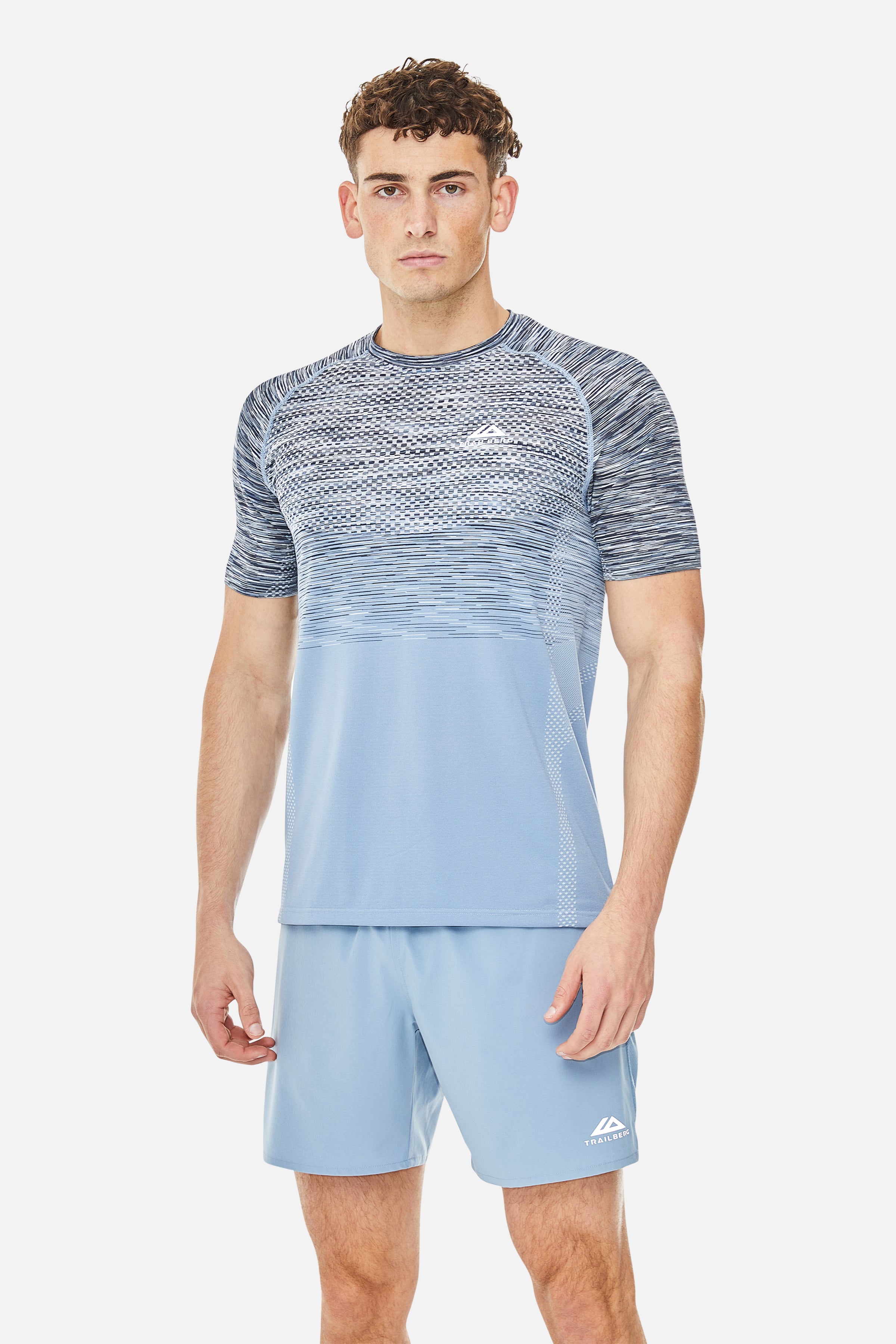 Apex Seamless Essentials 2.0 Twinset - Washed Indigo/Eclipse Blue