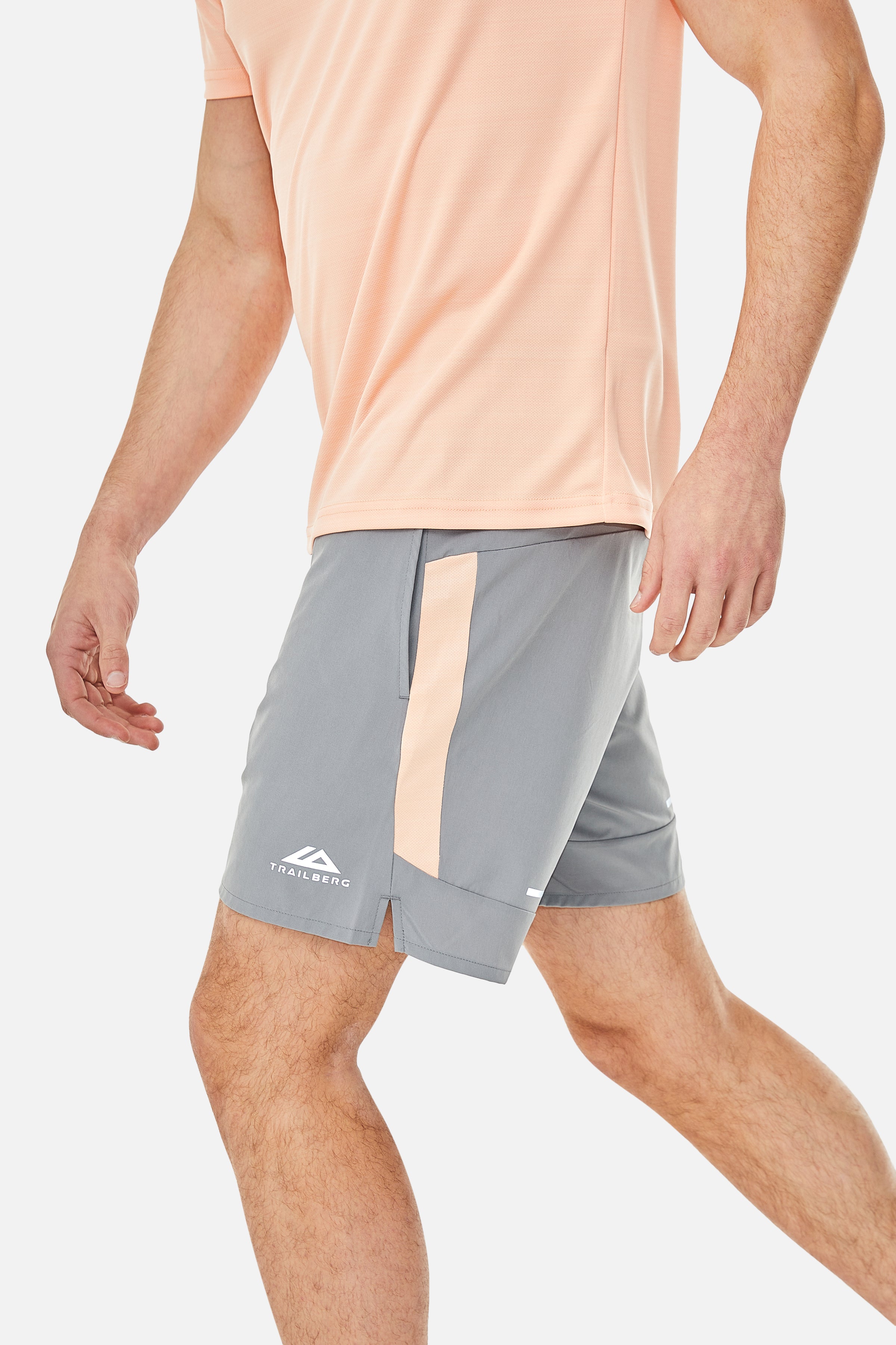 Cloud SS25 Short - Peach Nectar/Moon Grey