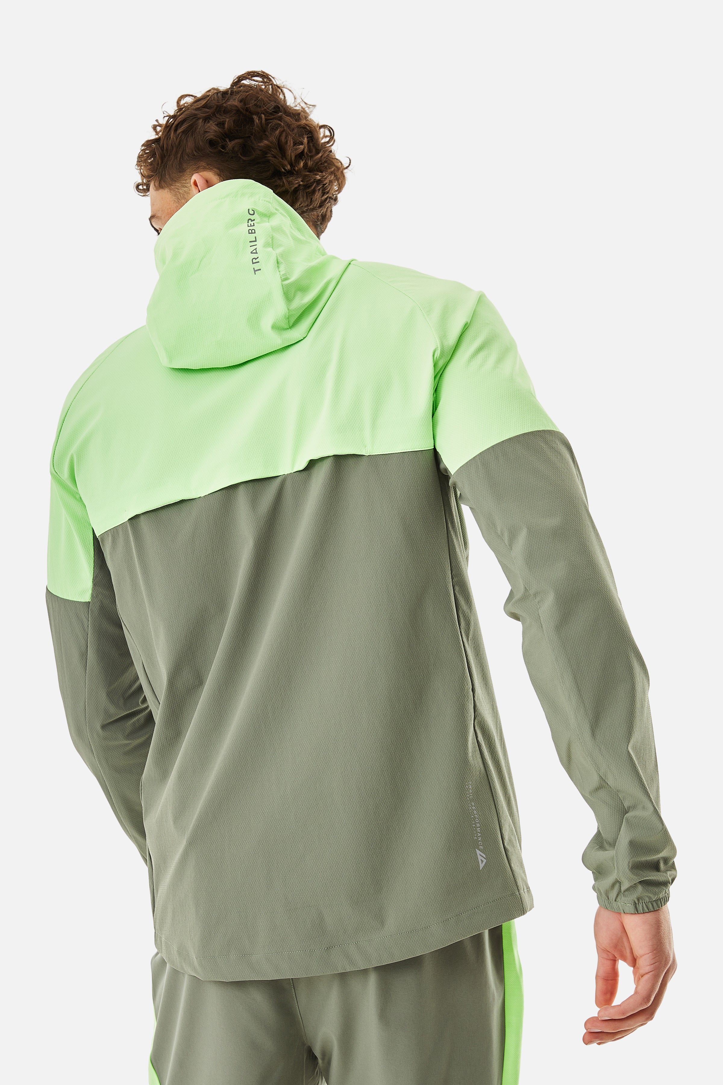 Cloud SS25 Hood - Pine Dust/Neon Lime