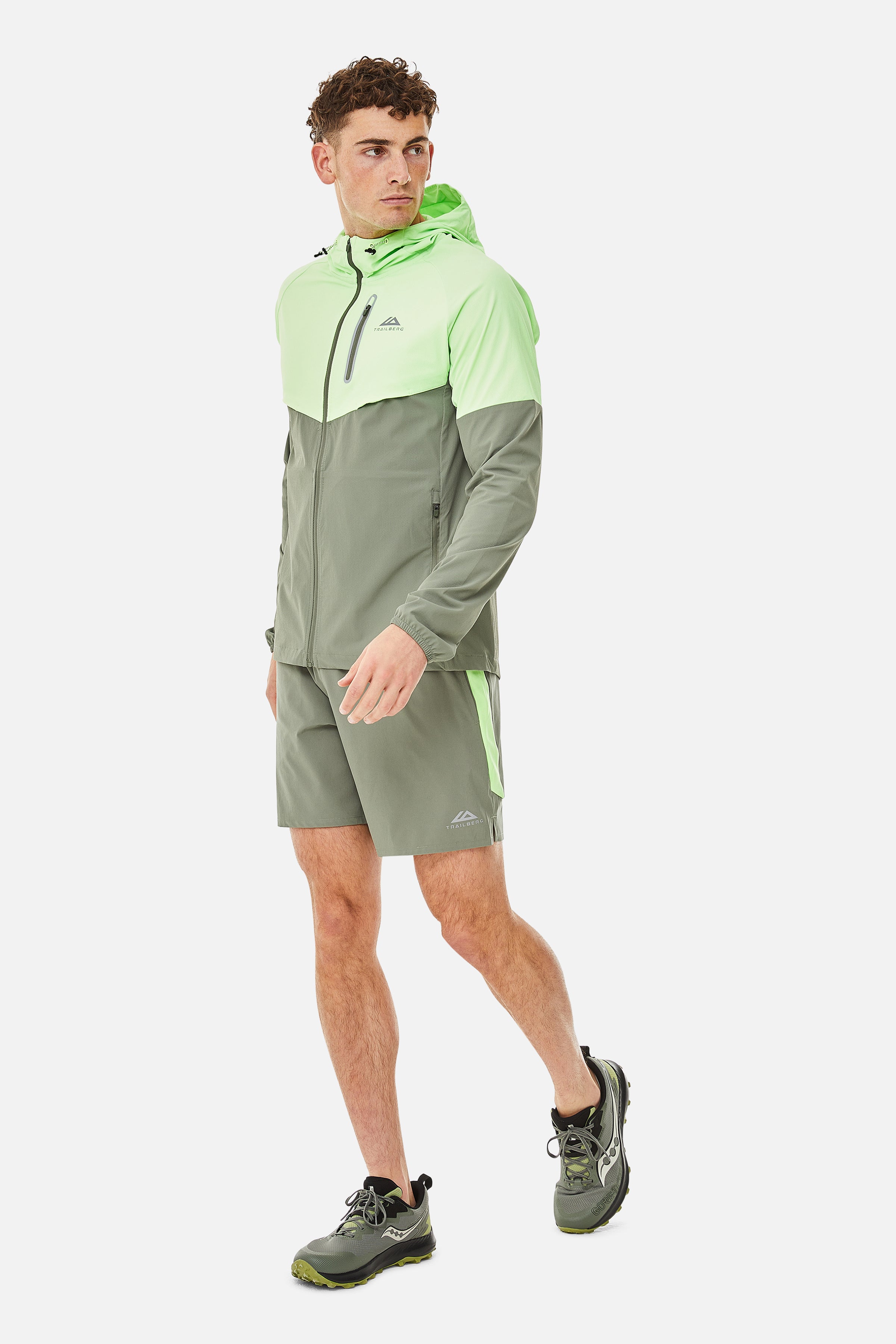 Cloud SS25 Windset - Pine Dust/Neon Lime