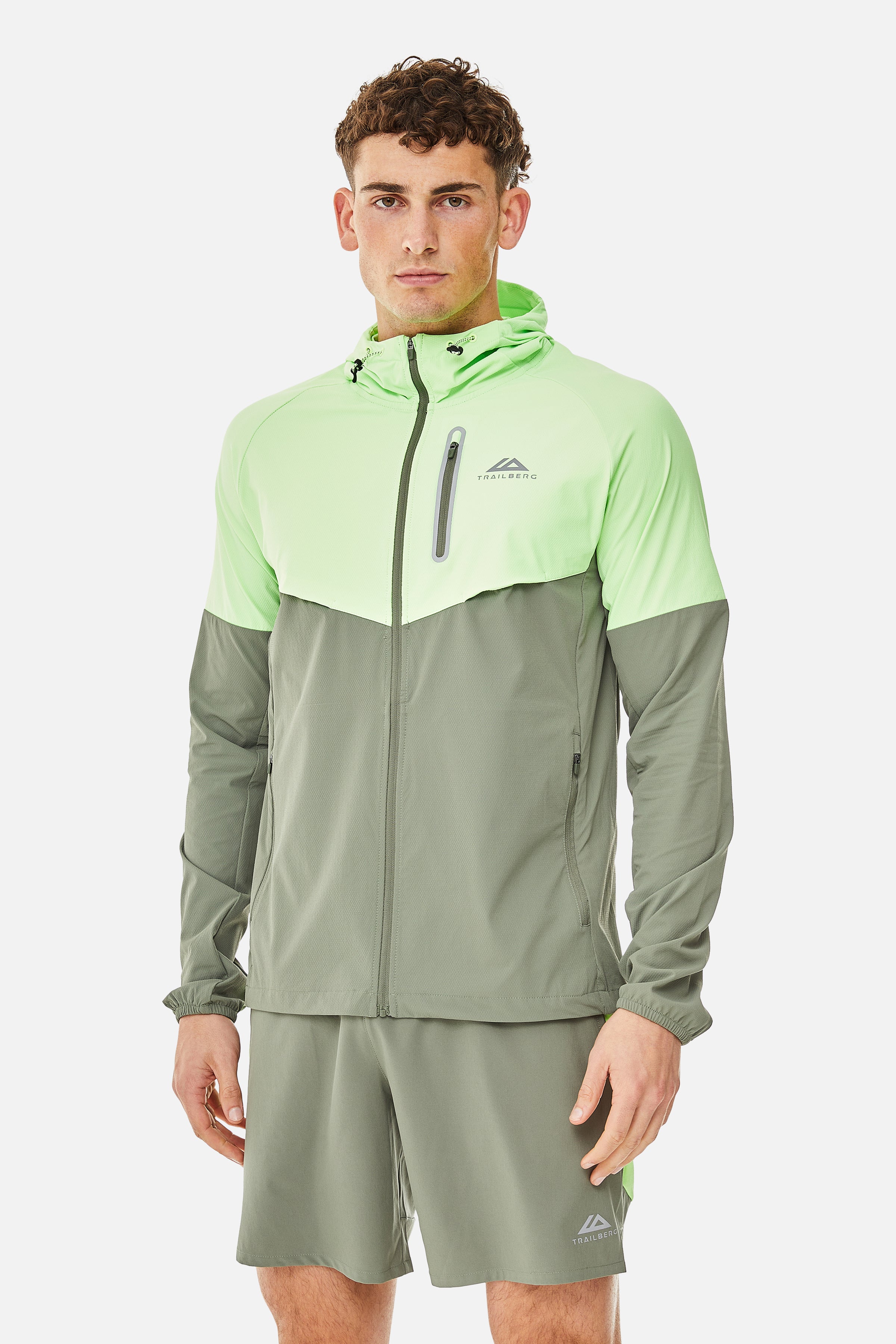 Cloud SS25 Windset - Pine Dust/Neon Lime