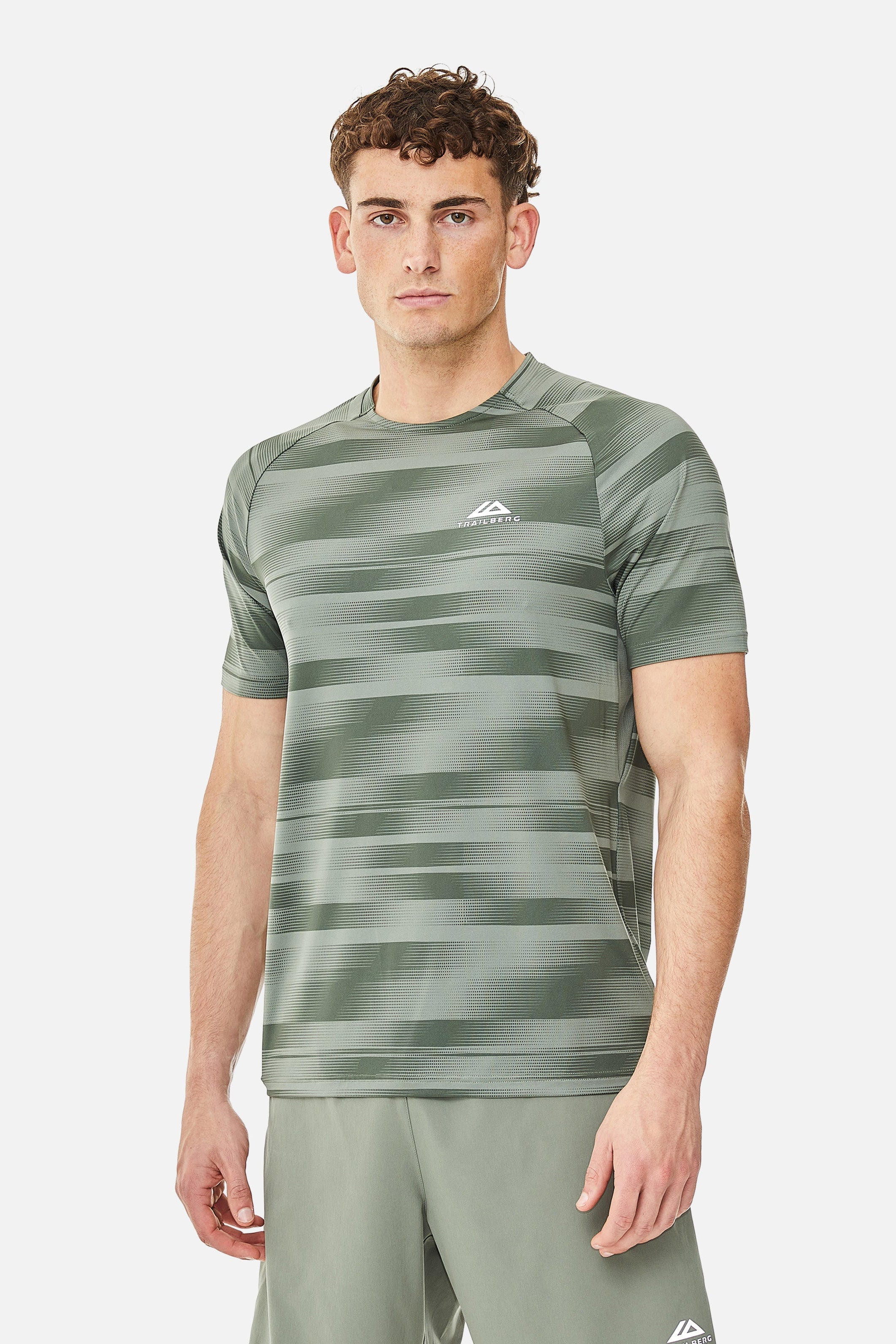 Dimension 2.0 Tee - Pine Dust/Dark Fern