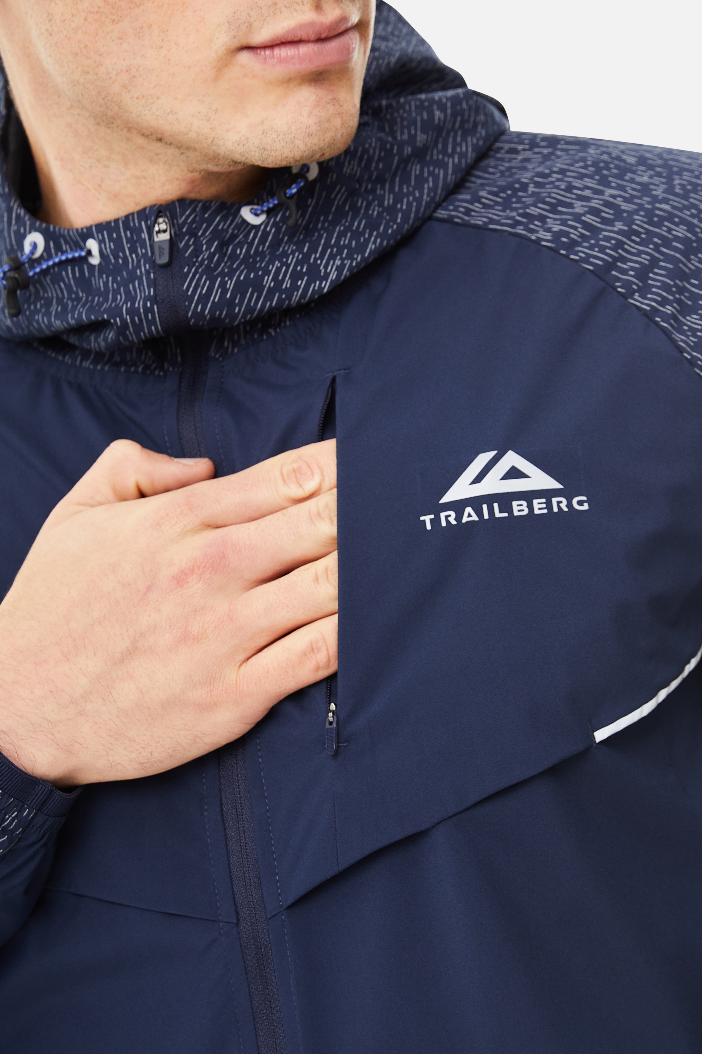 Reflect Windbreaker - Navy Blue