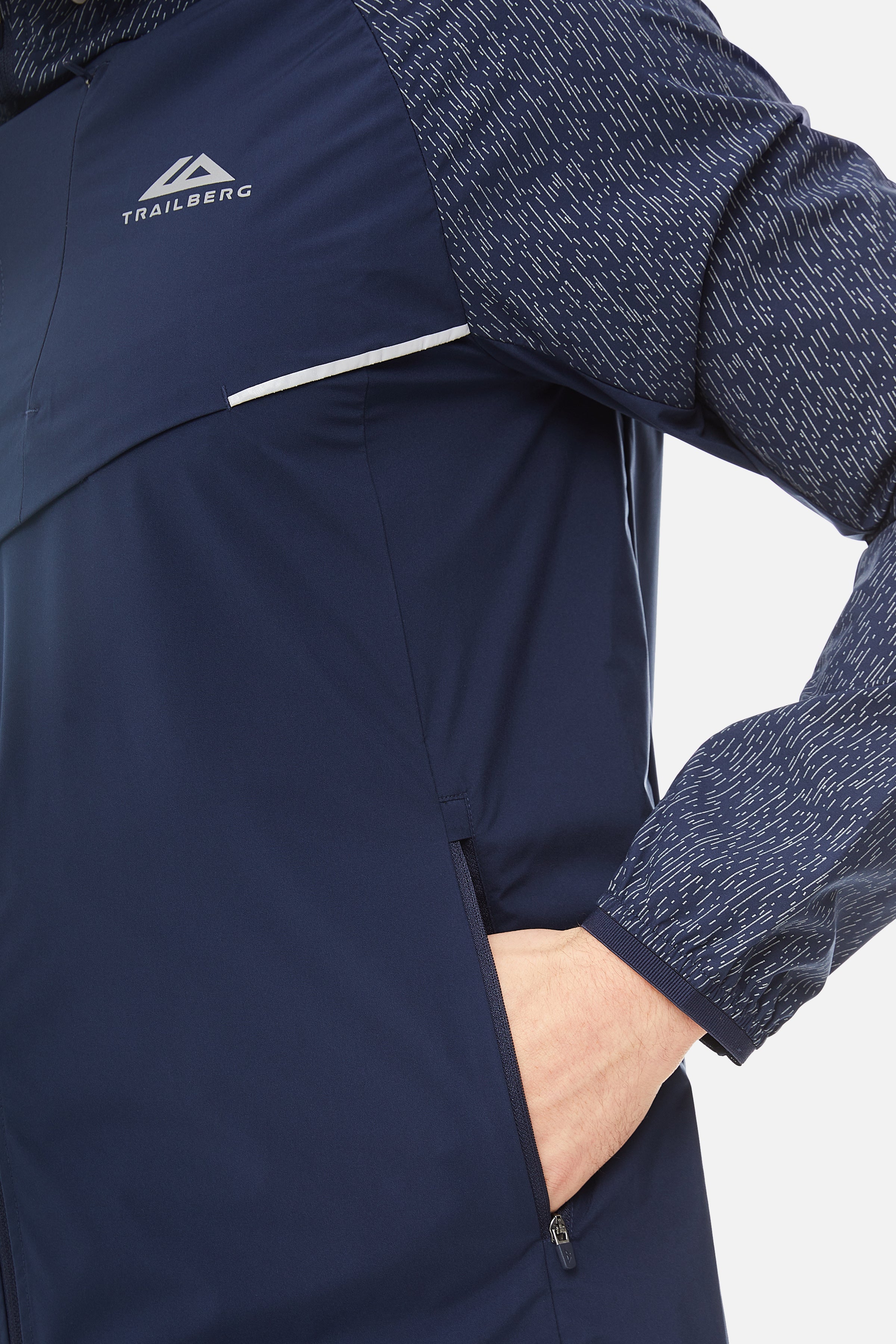 Reflect Windbreaker - Navy Blue