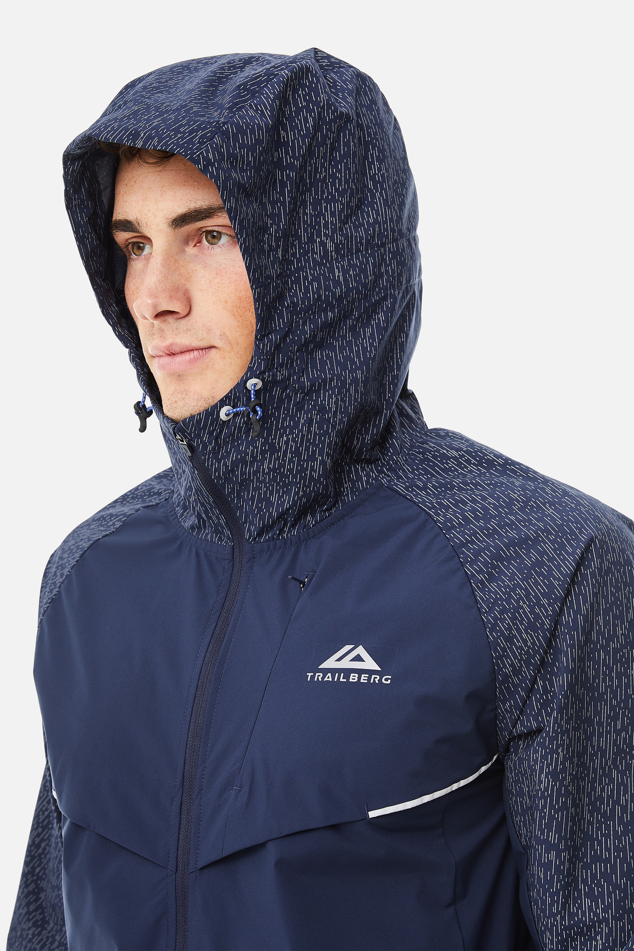 Reflect Windbreaker - Navy Blue