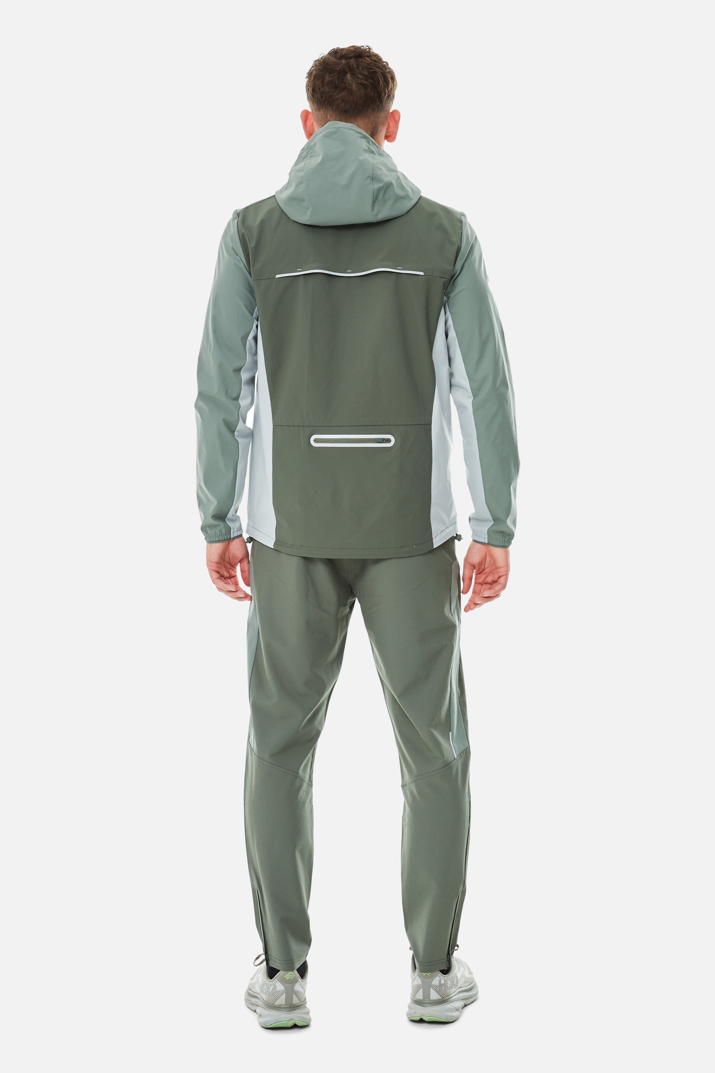 AW25 Triathlon Tracksuit - Pine Dust/Dark Fern