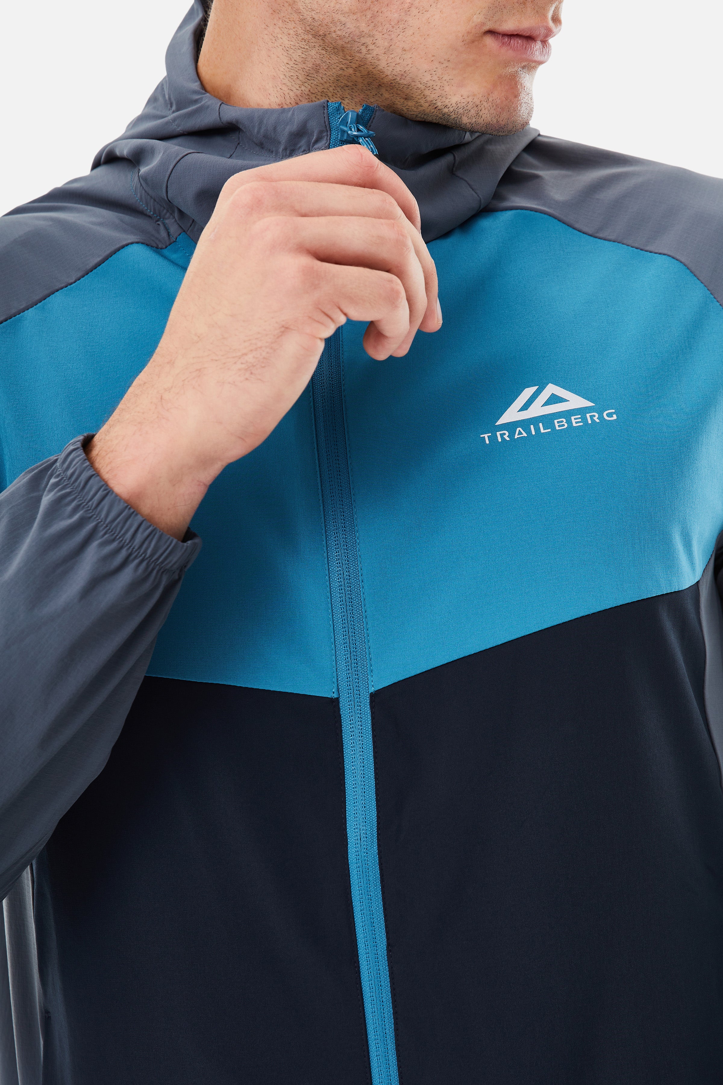 Focus Hood - Ocean Spray/Storm Grey/Deep Ocean