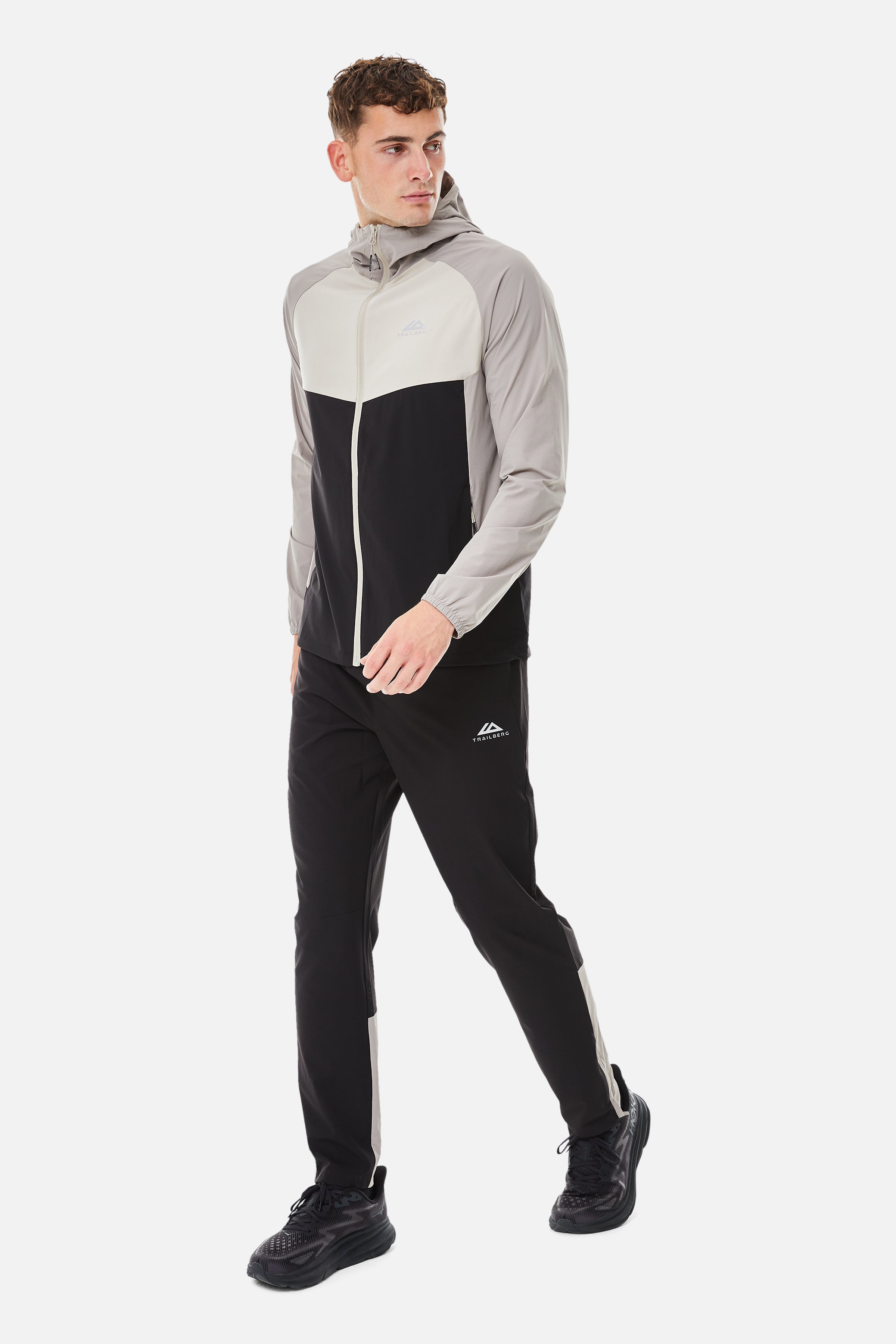 Focus Hood - Fossil Brown/Pale Taupe/Black