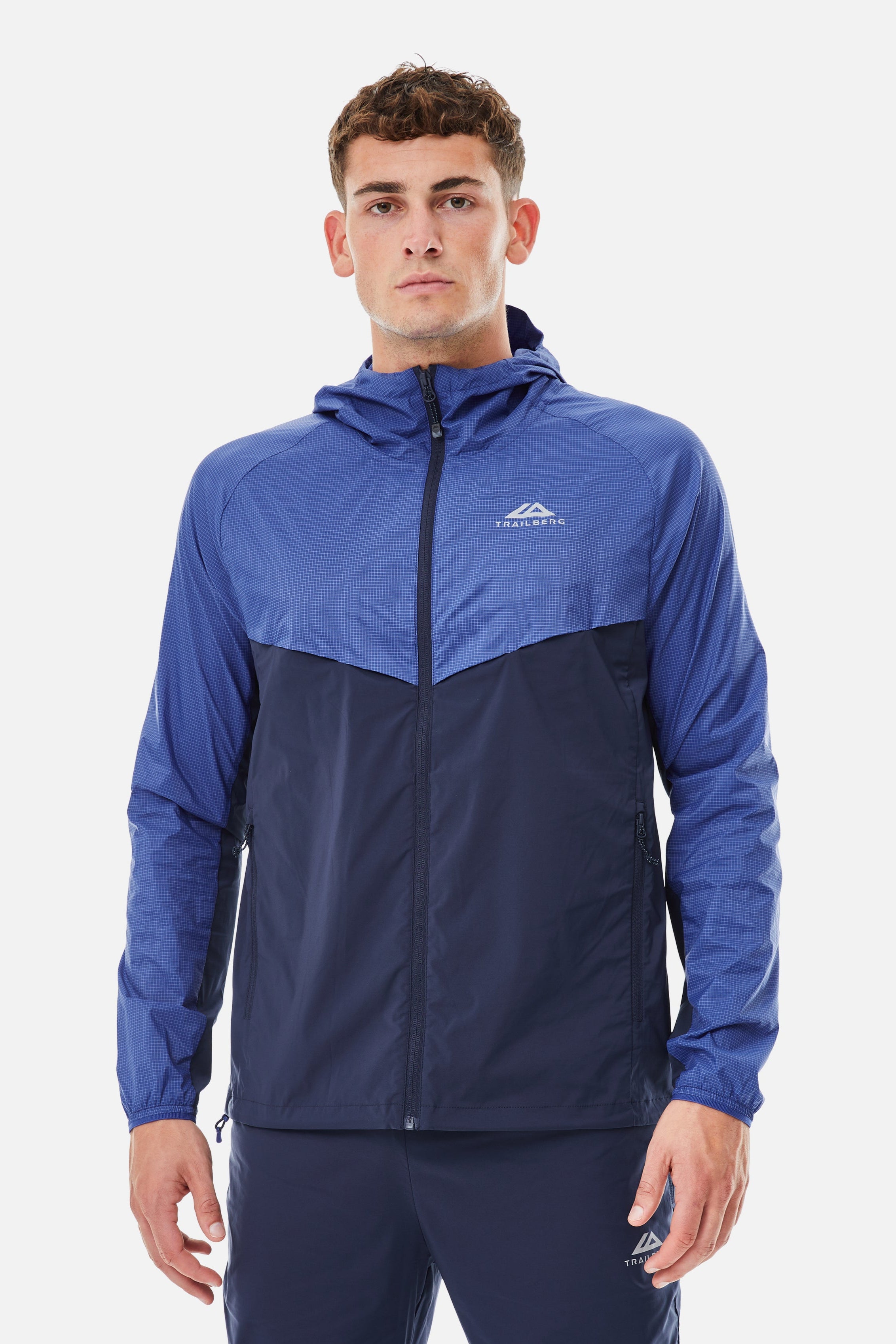 Rapid Grid 2.0 Windbreaker - Navy Blue/Twilight Haze