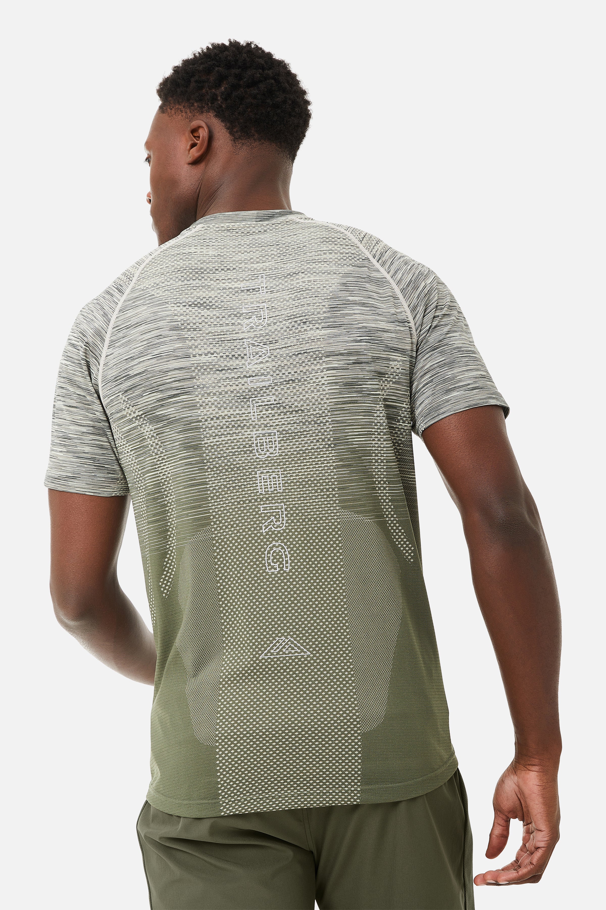 Summit Seamless Essentials 2.0 Twinset - Khaki/Dark Fern