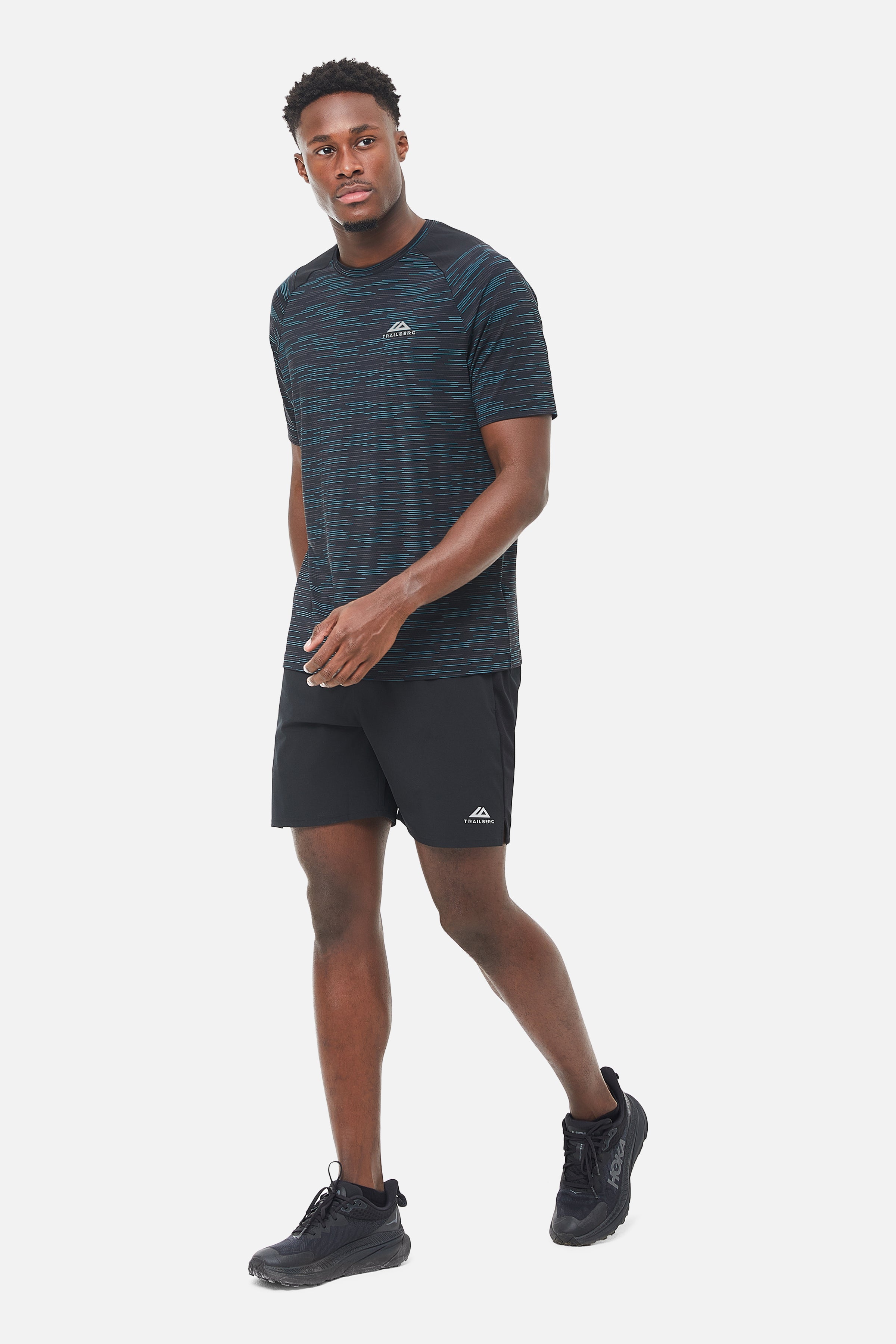 Element 2.0 Tee - Black/Grey/Blue