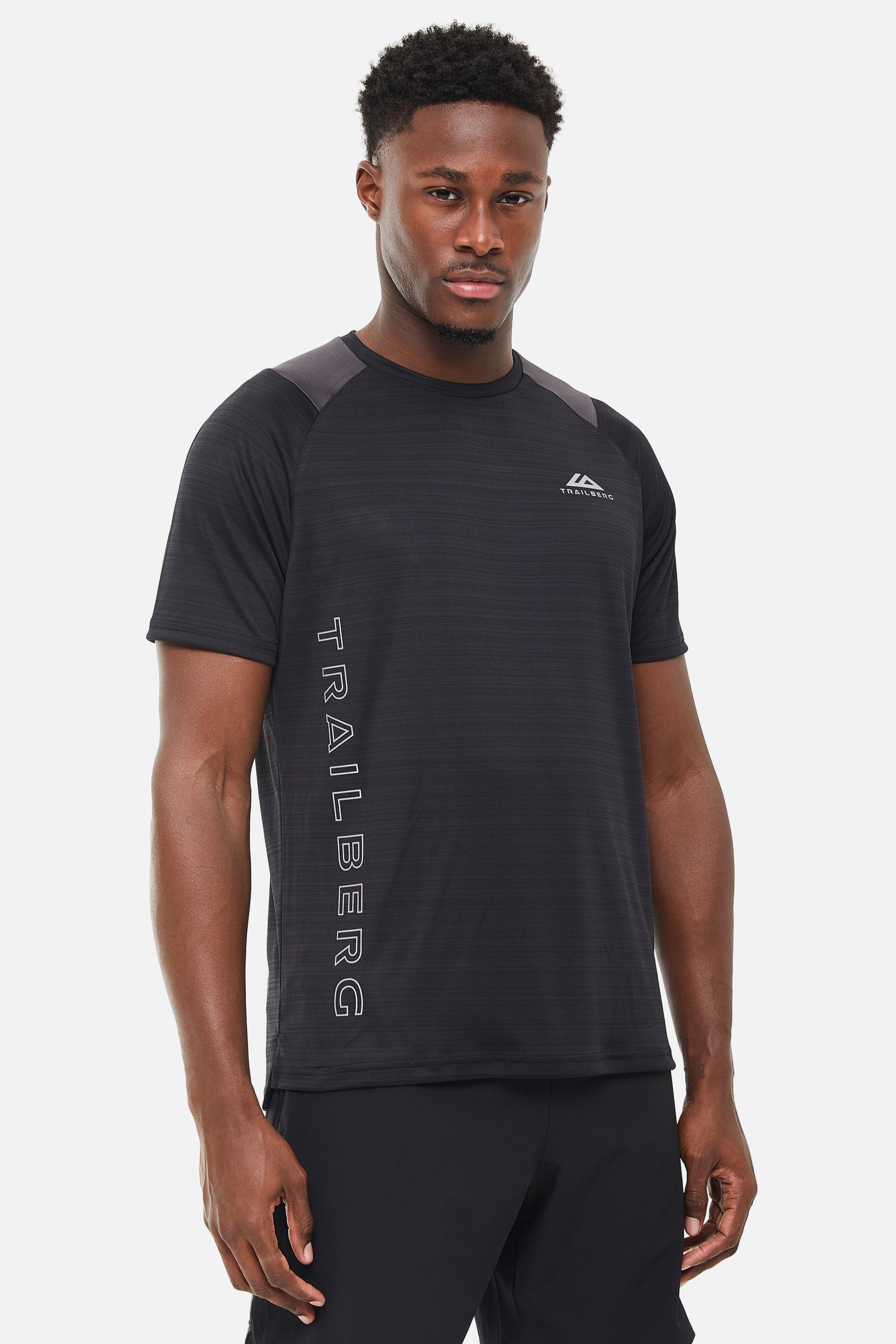 AW24 Triathlon Tee - Black/Grey