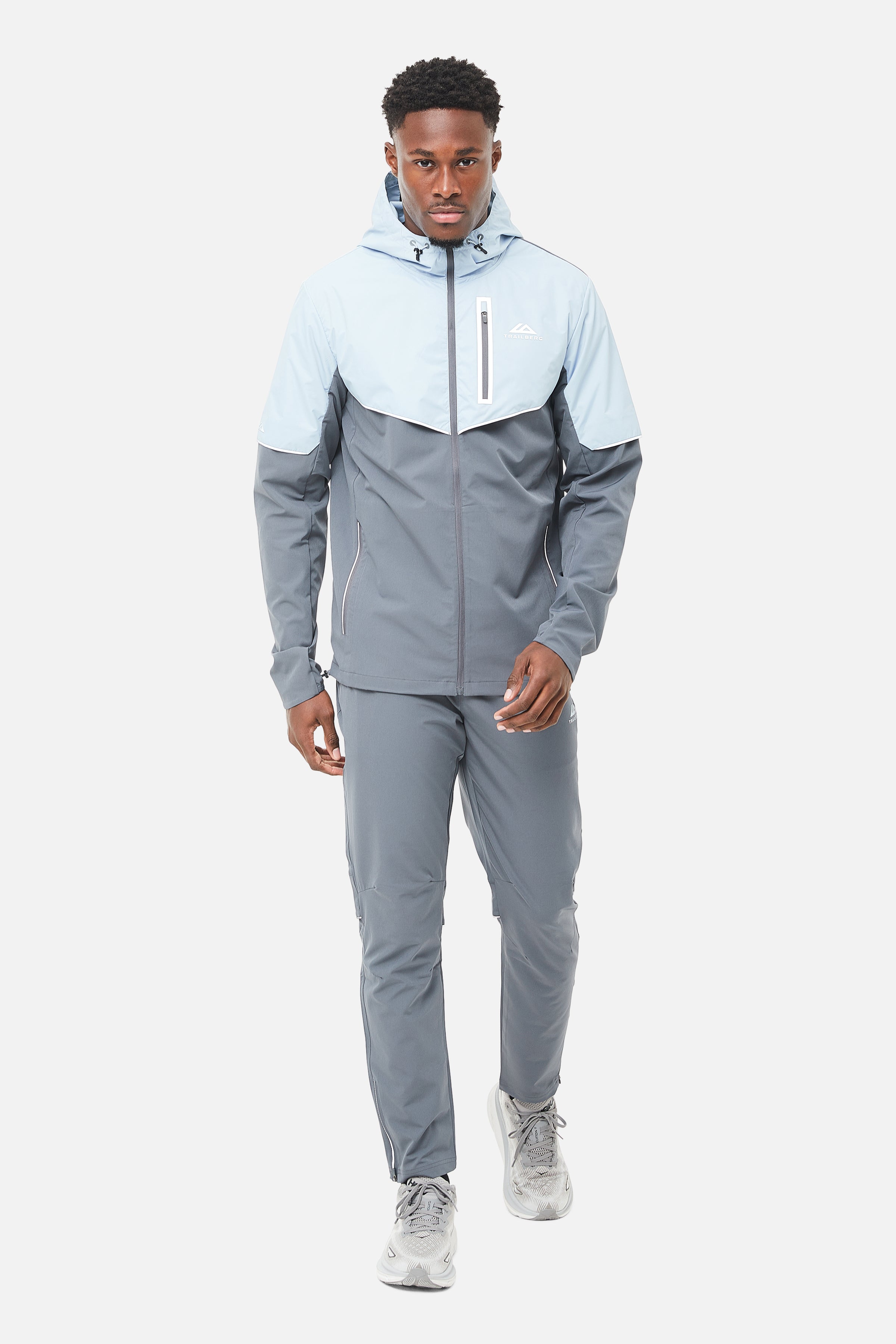 Vertigo 2.0 Hood - Grey/Blue