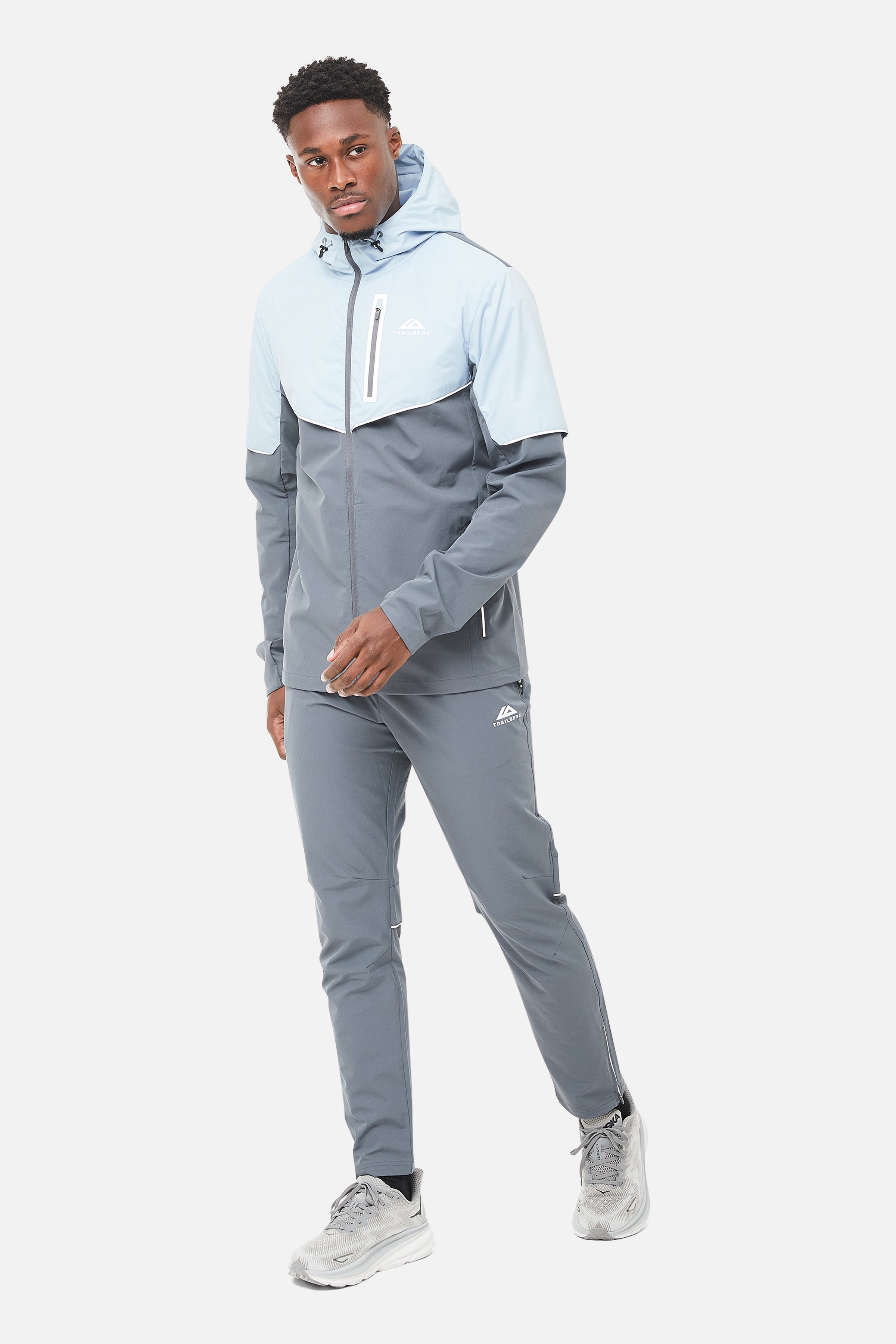 Vertigo 2.0 Tracksuit - Grey/Blue