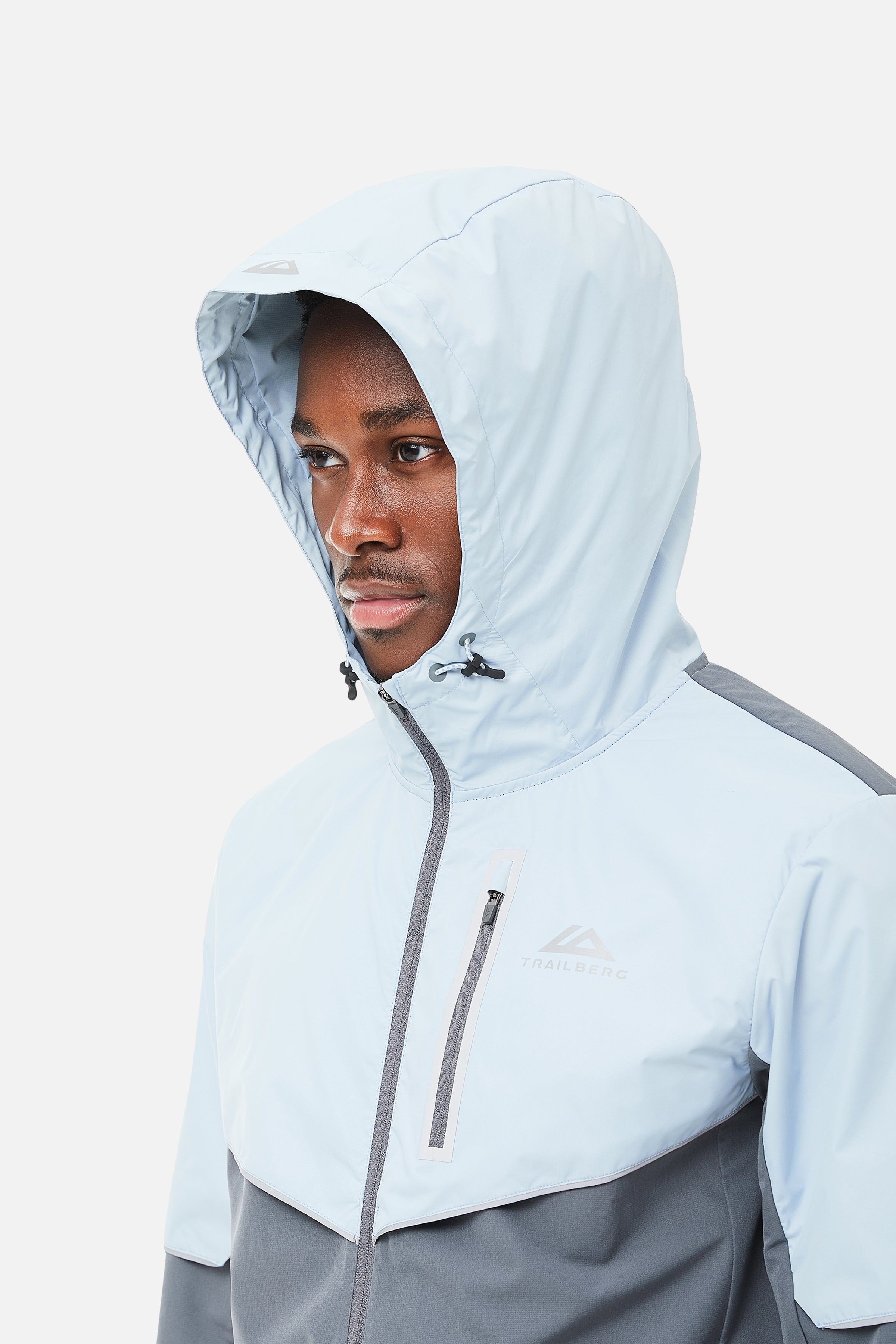 Vertigo 2.0 Hood - Grey/Blue