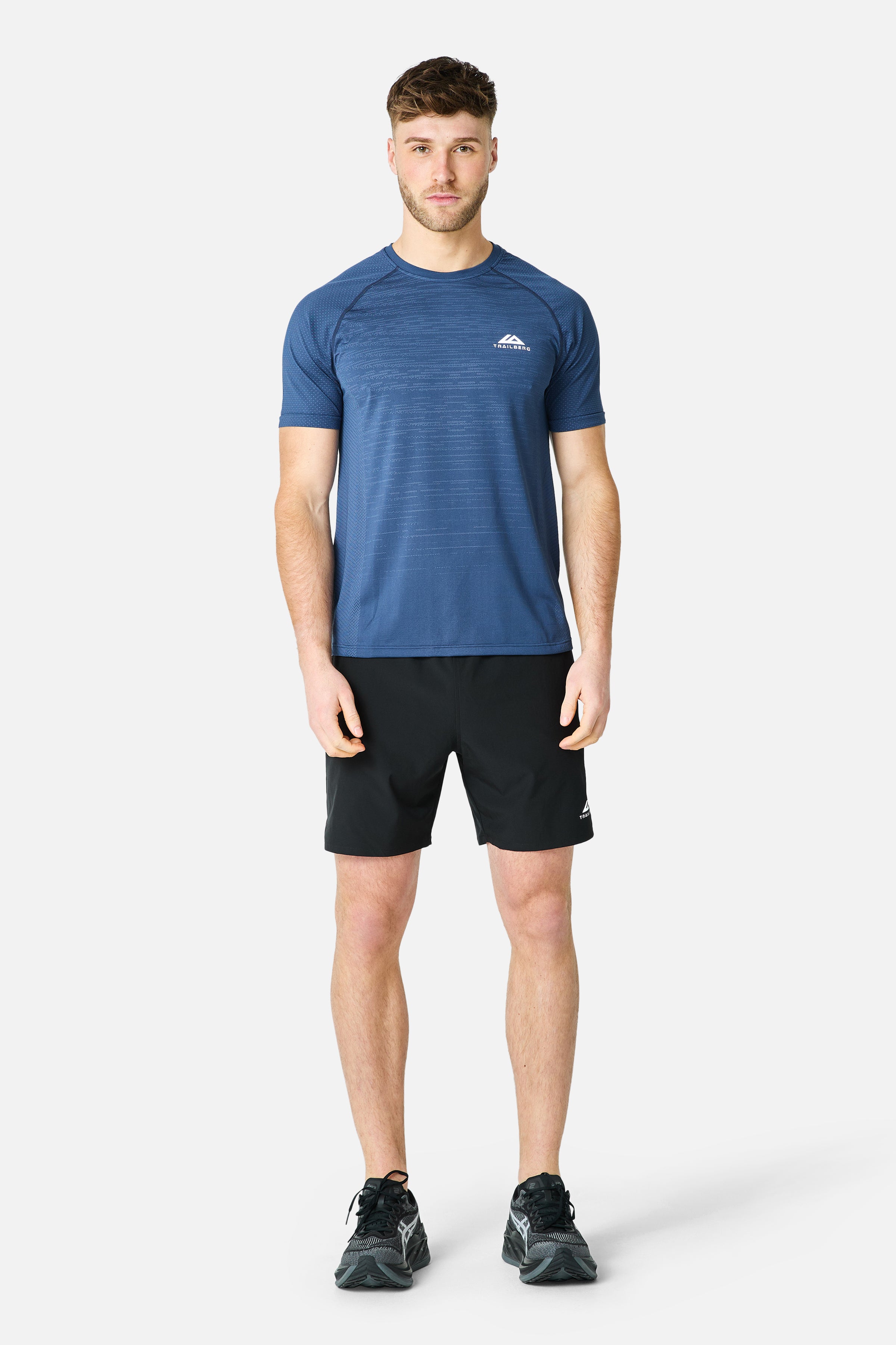Form Seamless Tee - Aqua Eclipse/Amethyst Blue