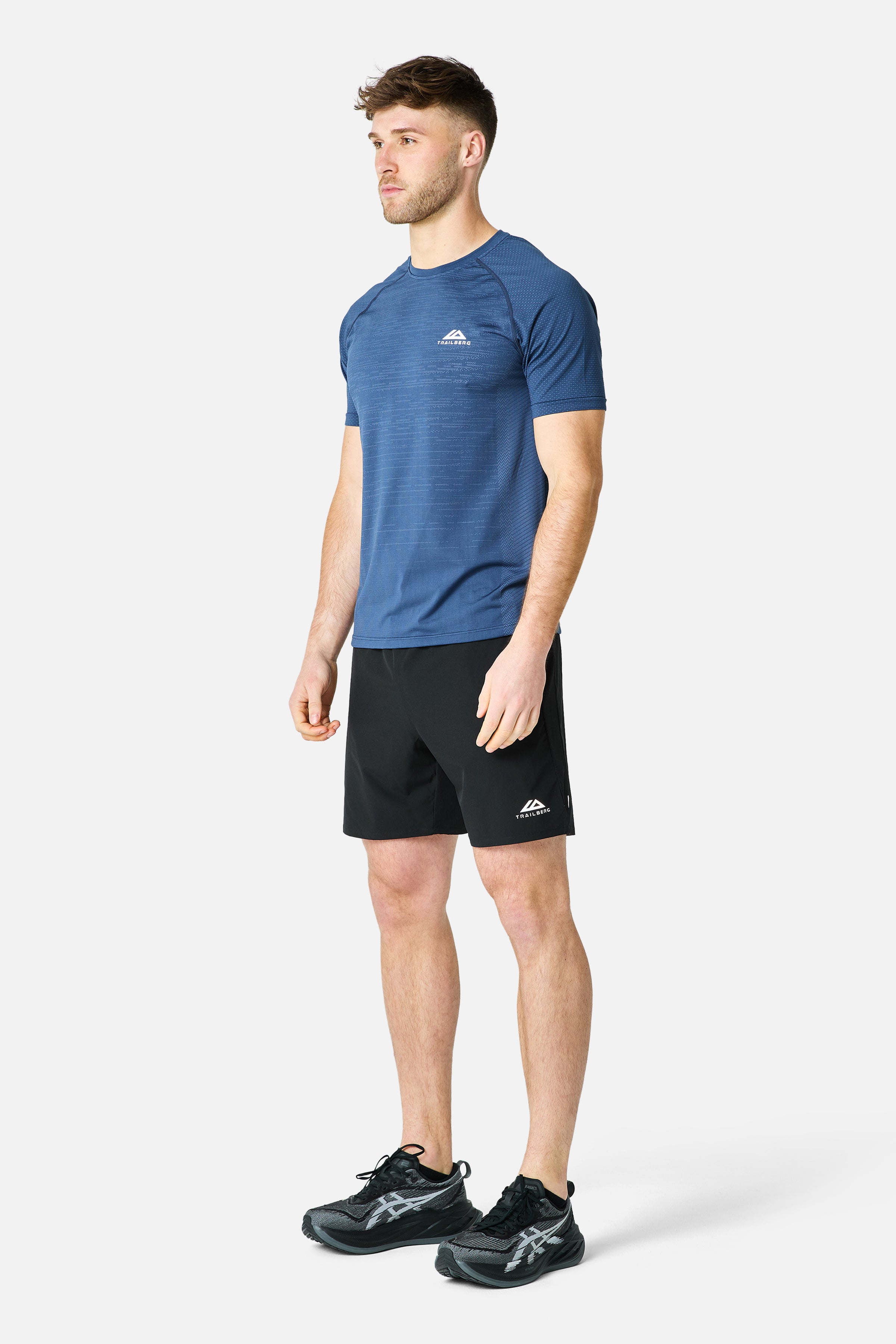 Form Seamless Tee - Aqua Eclipse/Amethyst Blue