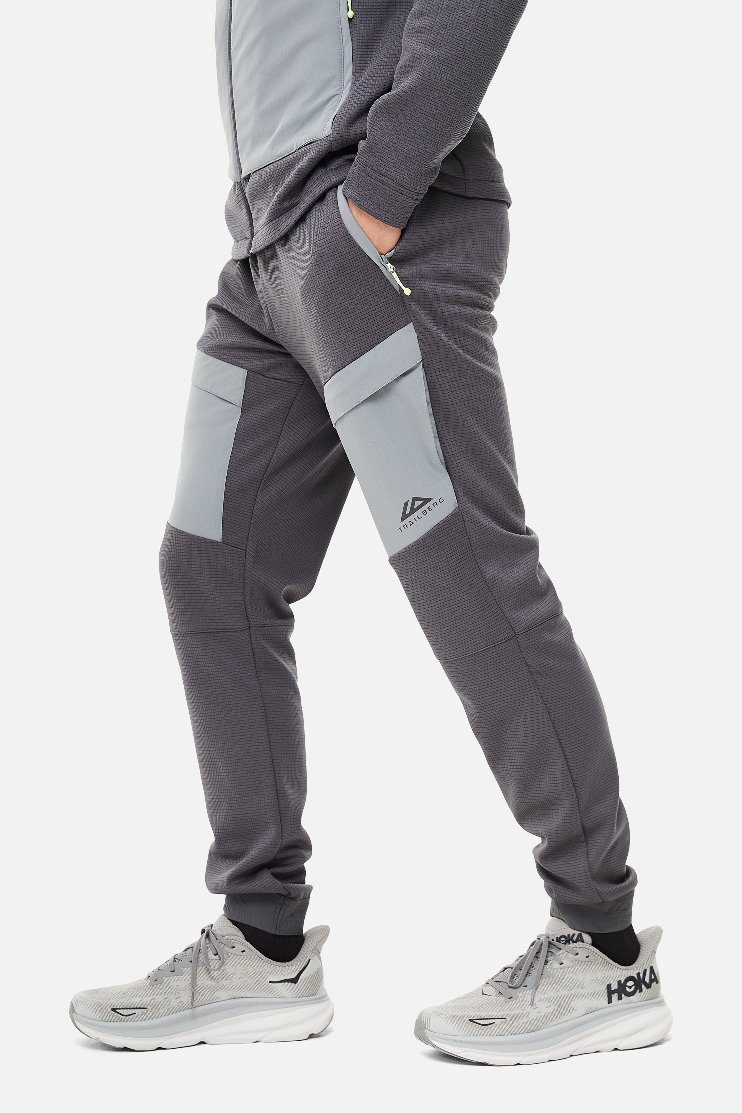 Glacier Fleece Pant - Charcoal/Grey