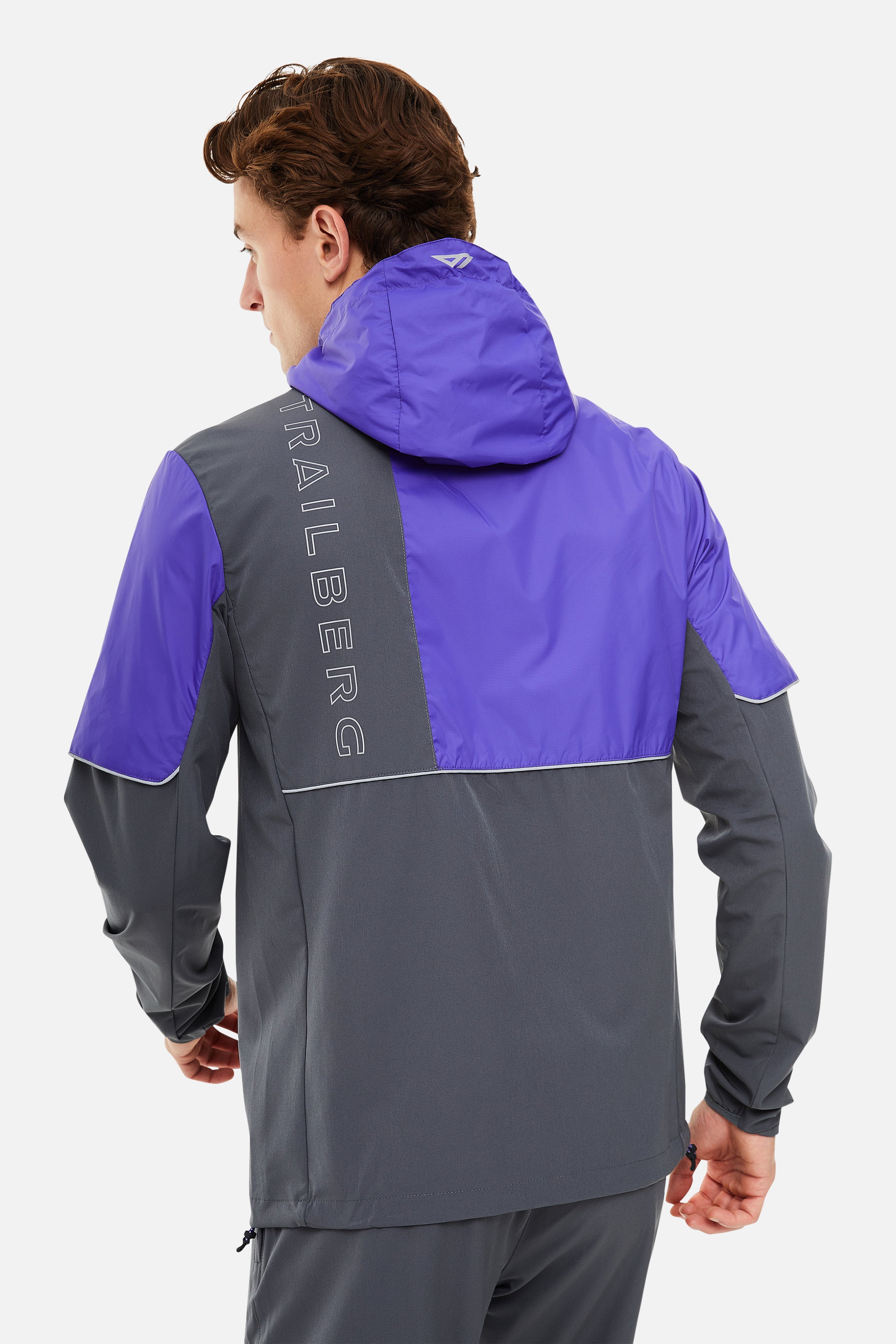 Vertigo 2.0 Hood - Grey/Purple