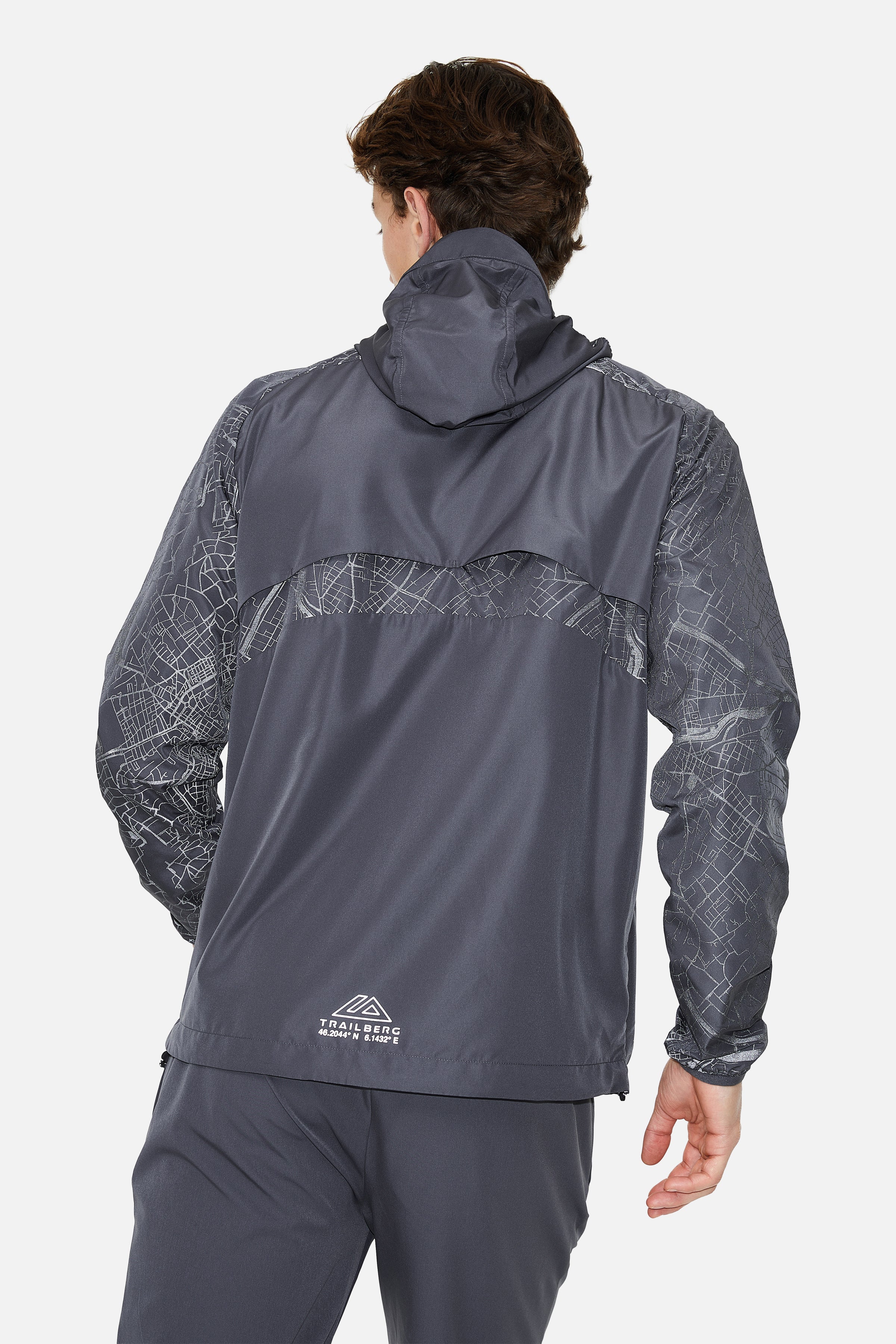 Geneva Windbreaker - Charcoal Grey