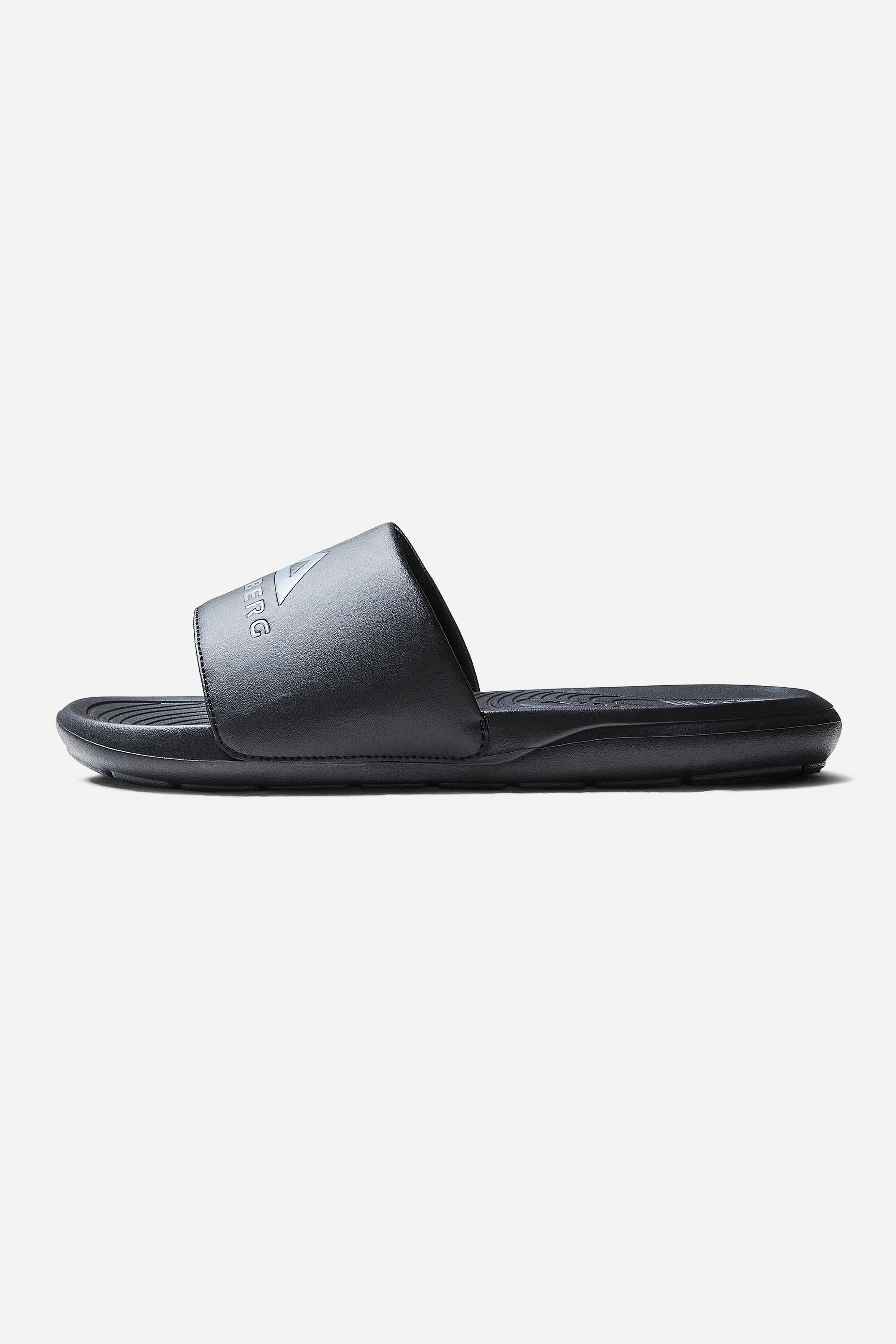 Boys Core Slide - Black/Moon Grey