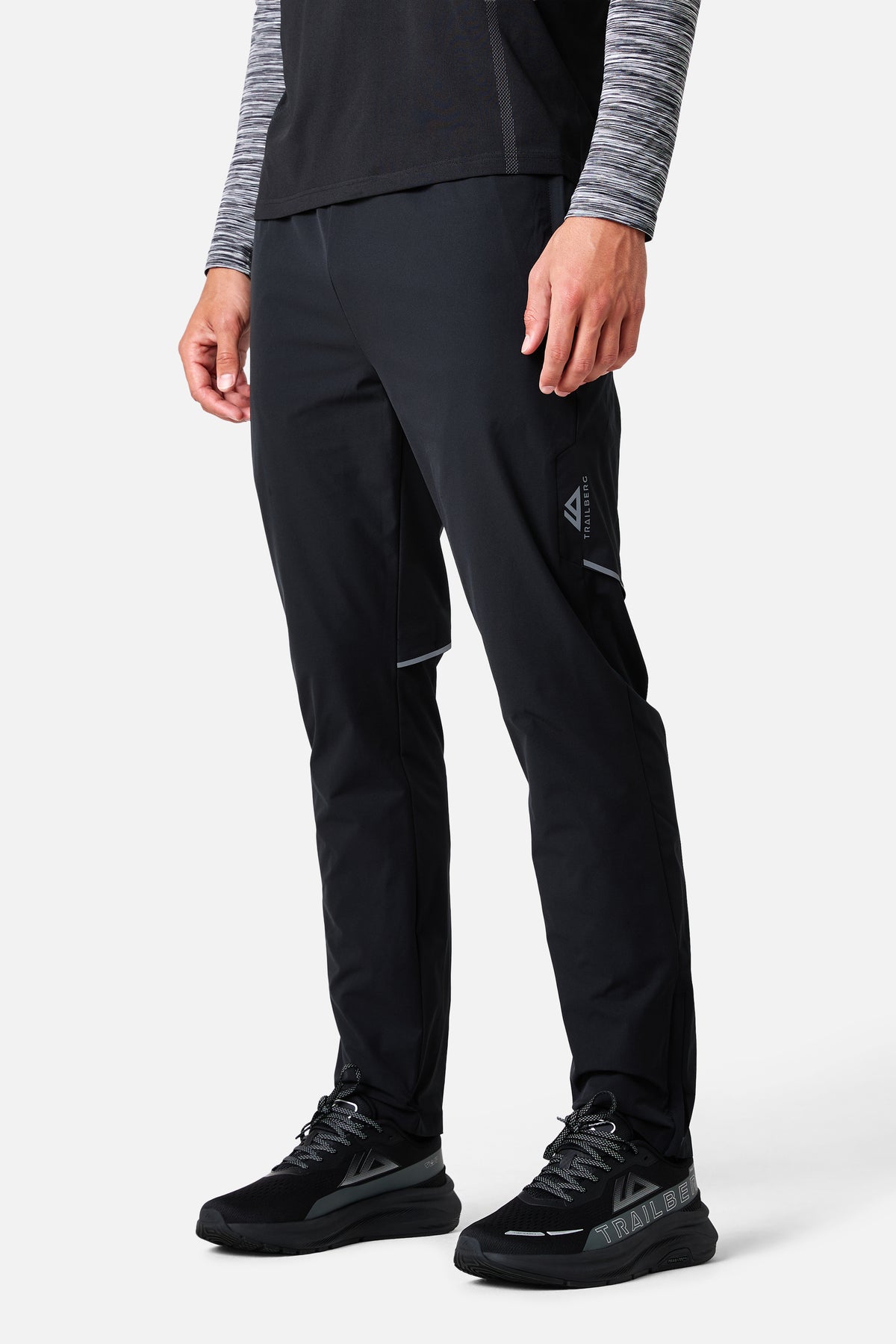 Arc Seamless Velocity Hood Tracksuit - Black/Moon Grey