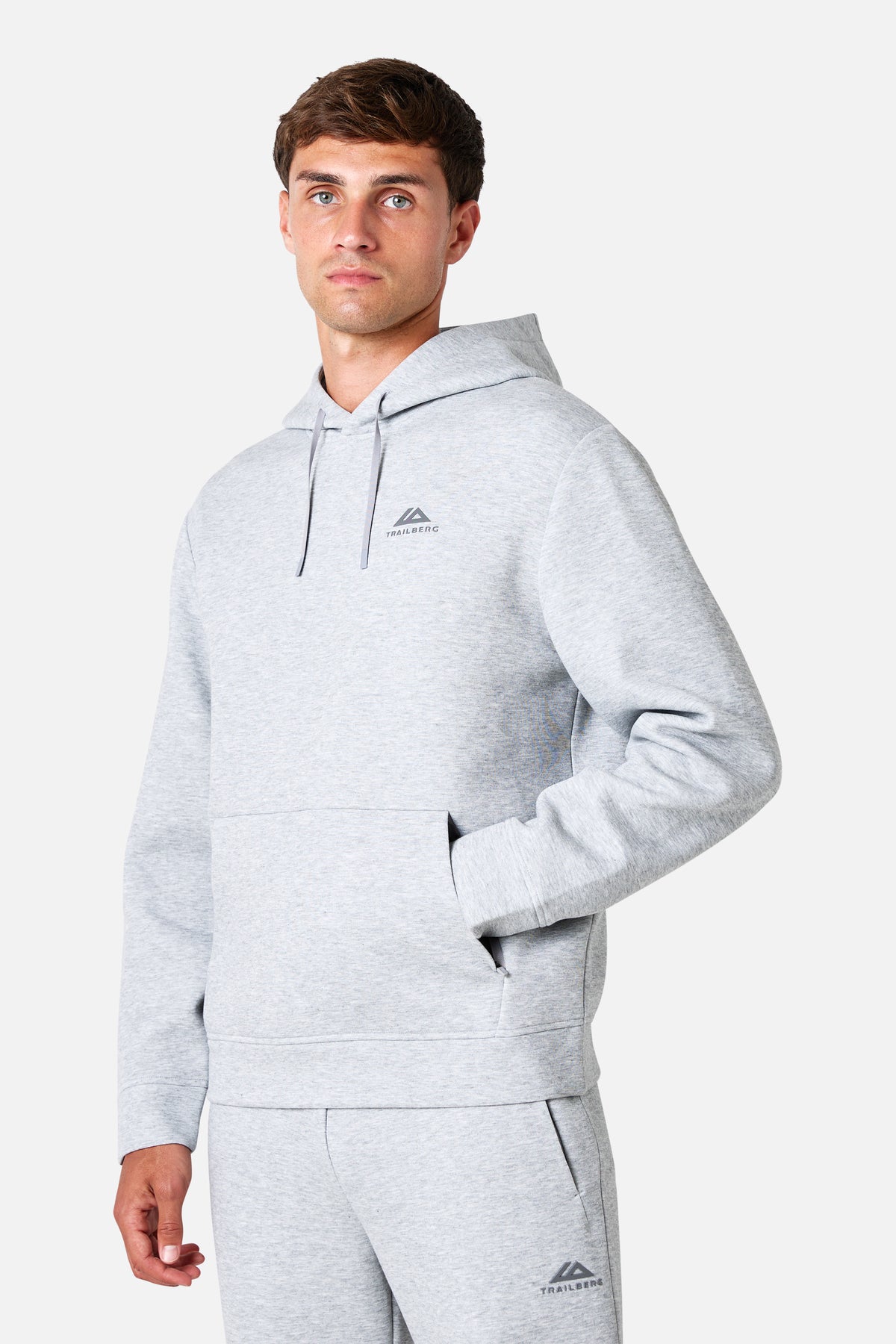 Vital Fleece Tracksuit - Grey Marl