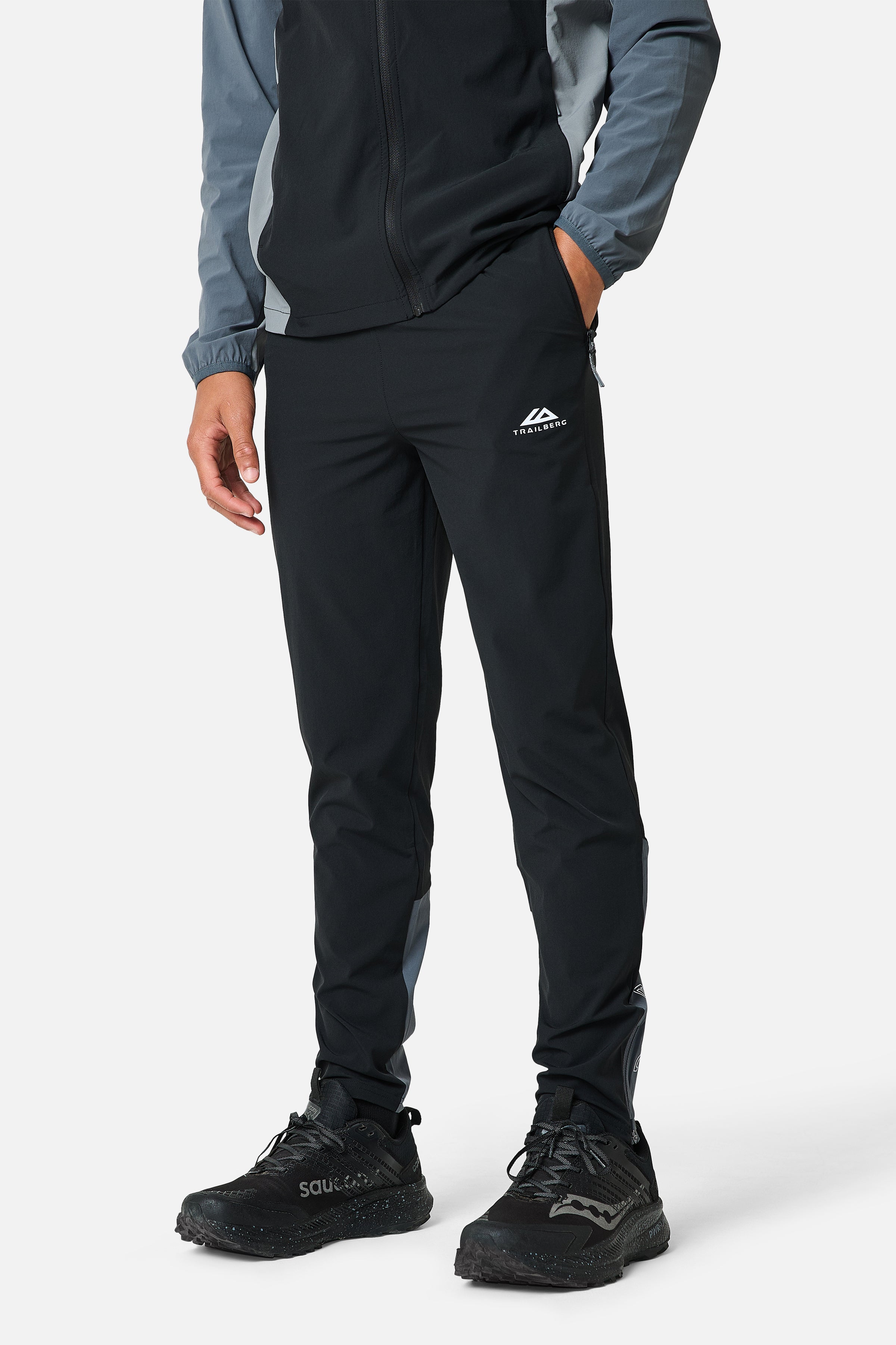 Boys Triathlon 4.0 Tracksuit - Black/Graphite Grey/Nightfall Grey/Lunar Grey