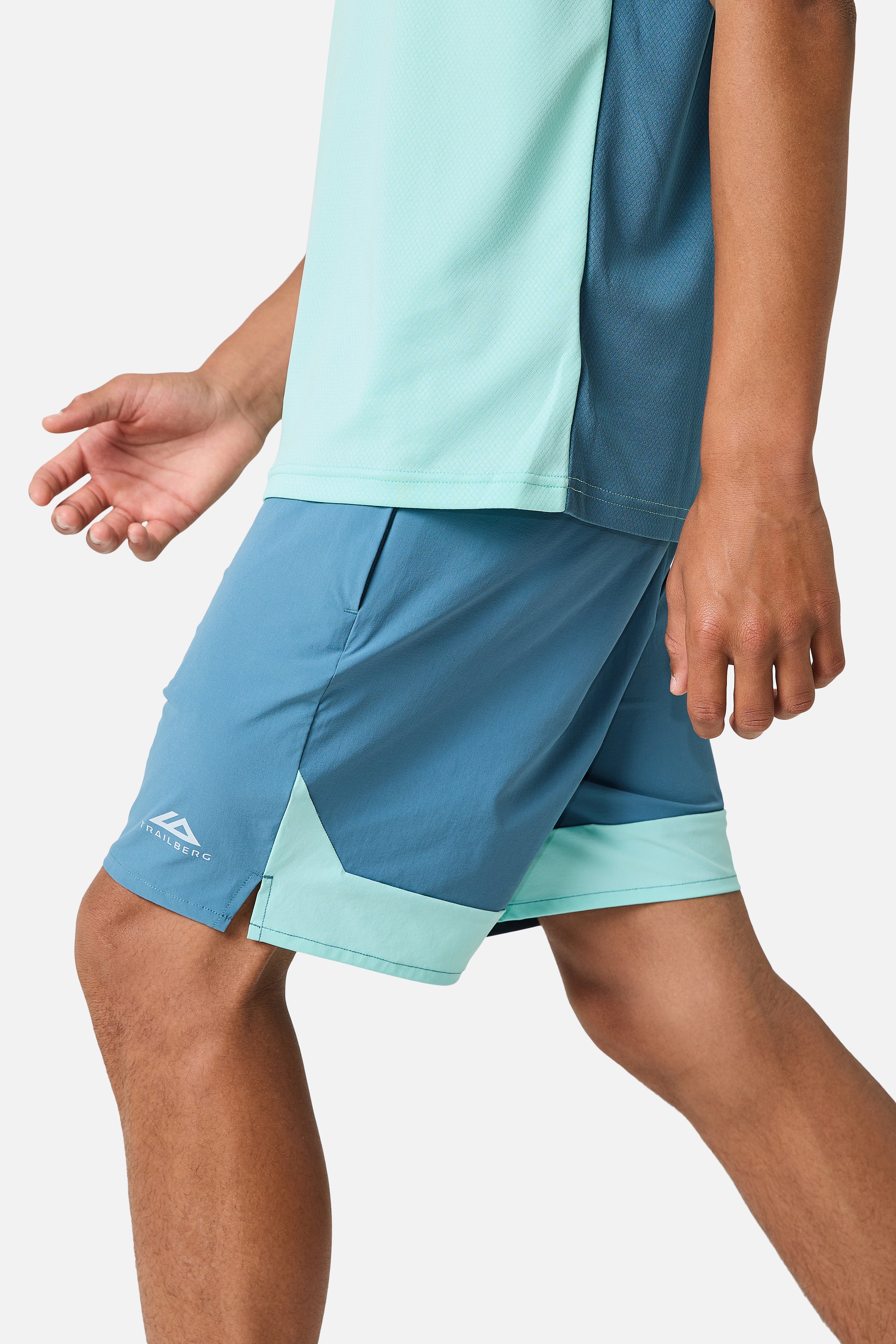 Boys Triathlon 4.0 Short - Spruced Blue/Aqua Gleam/Open Air