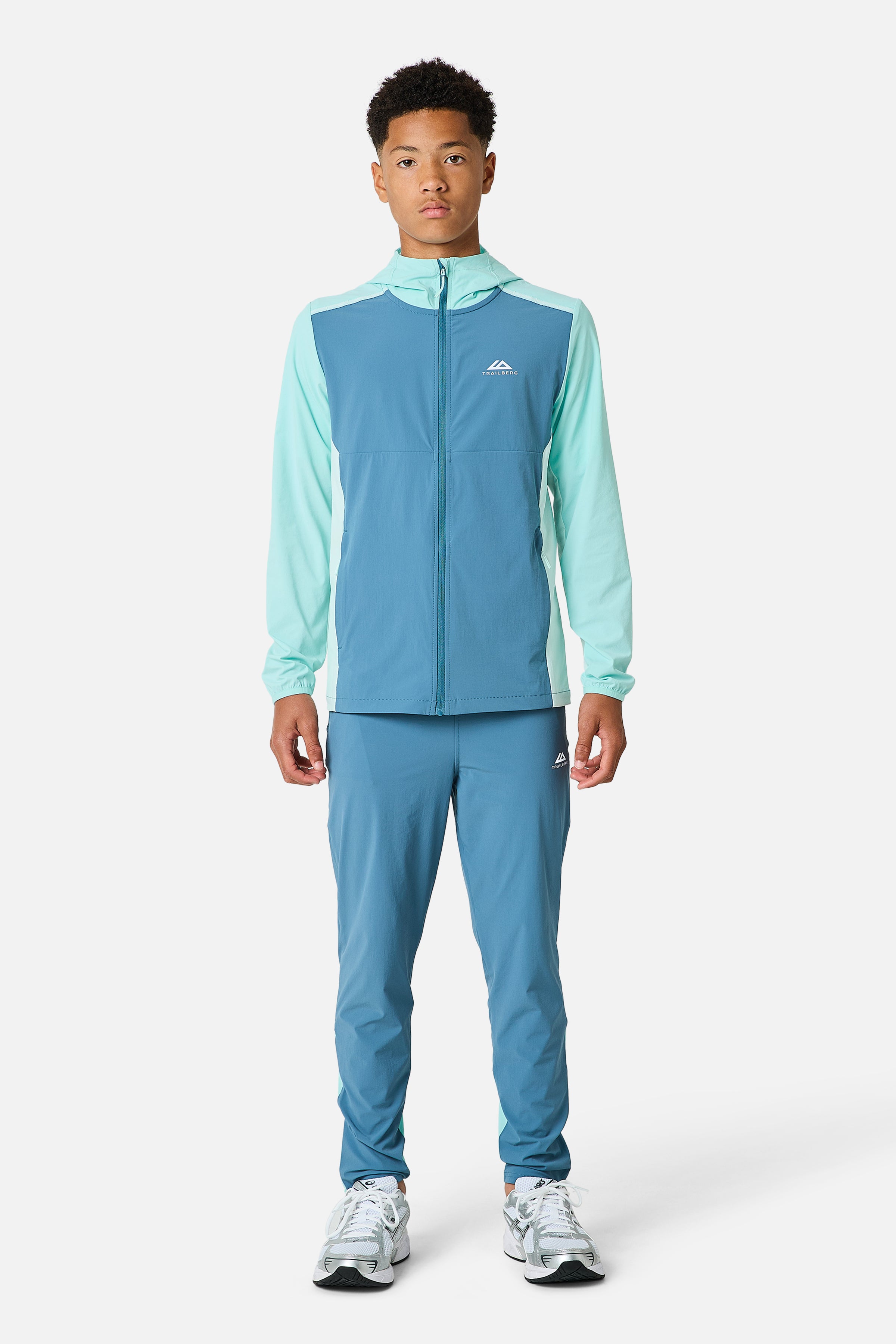 Boys Triathlon 4.0 Tracksuit - Spruced Blue/Aqua Gleam/Open Air