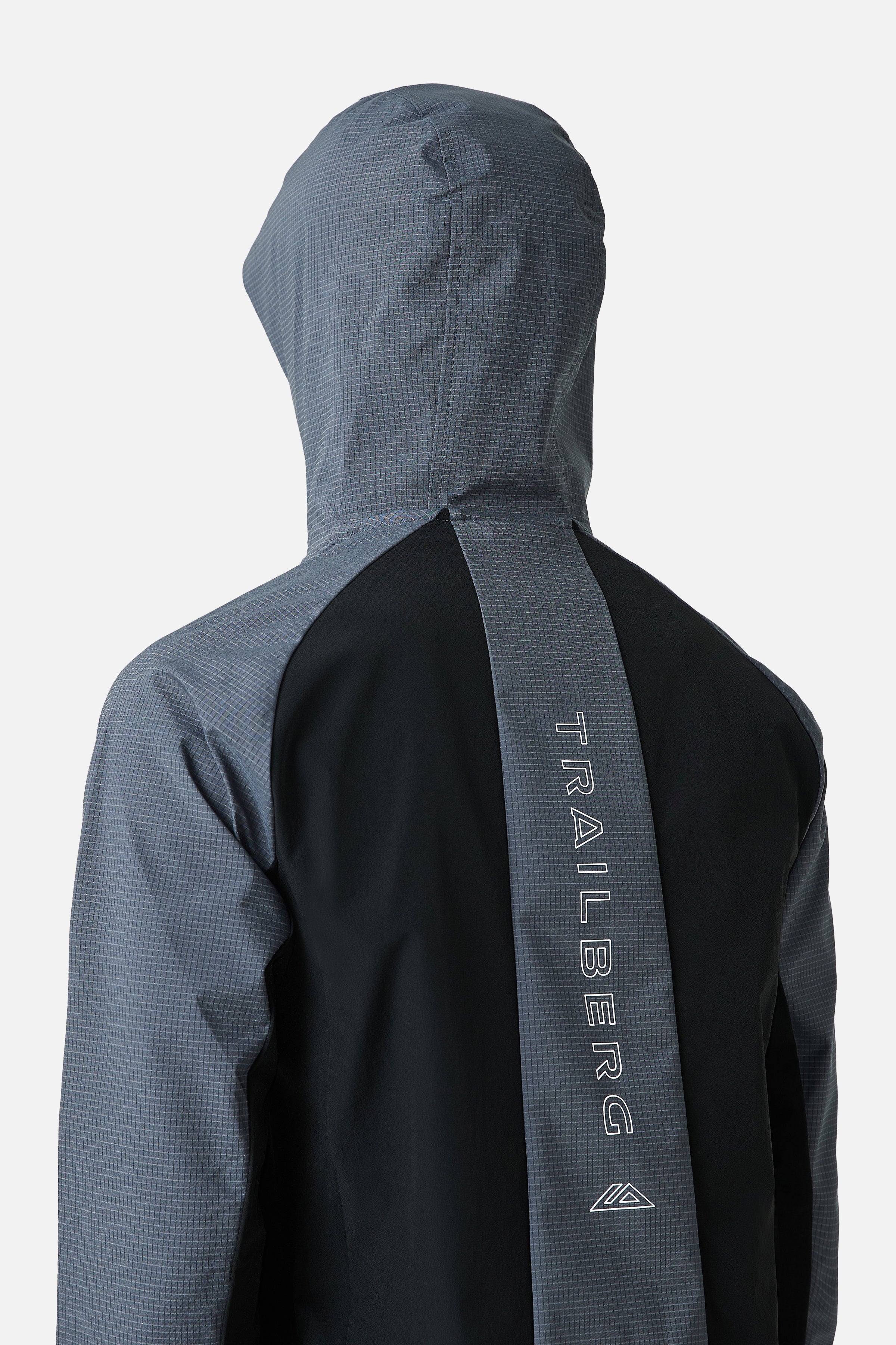 Boys Rapid Grid 2.0 Windbreaker - Black/Graphite Grey